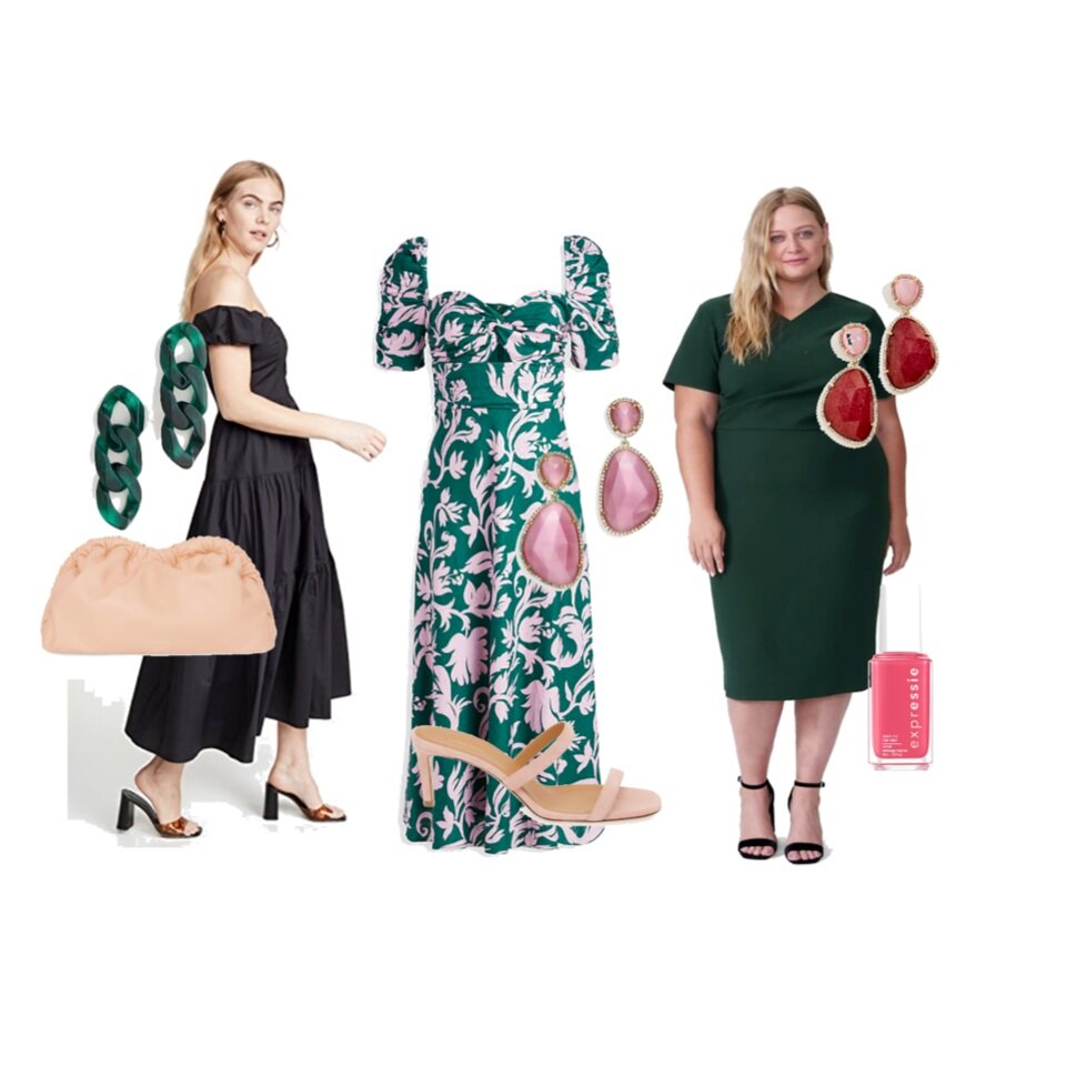 How to match colors: Pink and Green