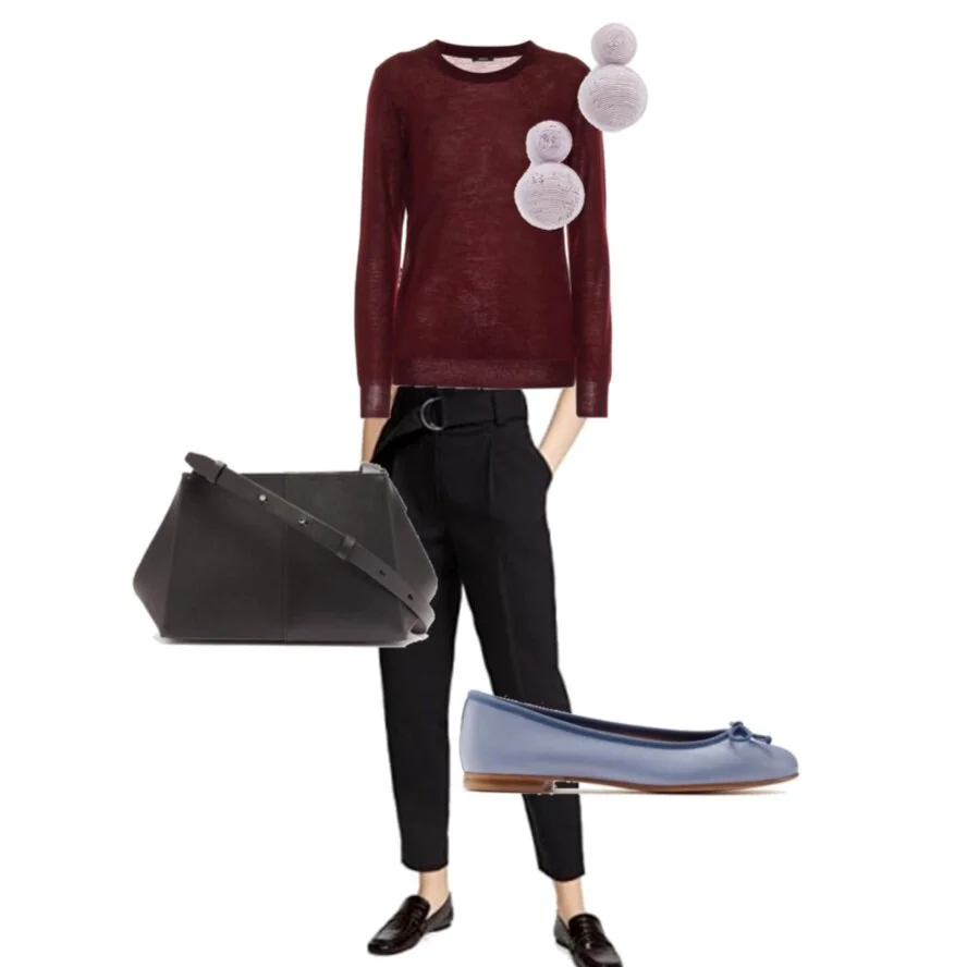 How to match colors: Red and Violet