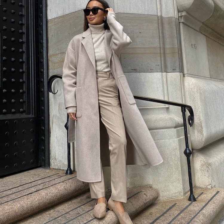 How to look effortlessly chic: tonal combination for beautiful cold days —  Marcia Crivorot