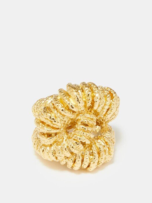 Rings Please - Marcia Crivorot Personal Stylist NJ CT NY Virtual Consultation - Model wearing Paola Sighinolfi Era 18kt gold plated ring.jpeg