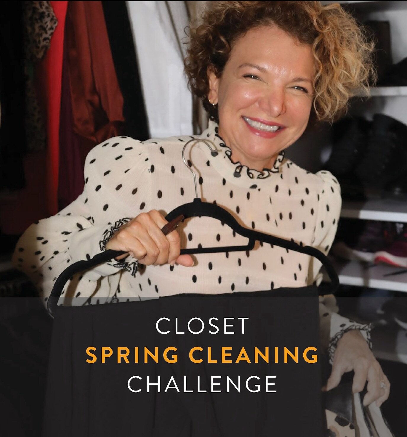 Ready for a Closet Spring Cleaning? 

Join me for the 2024 Spring Cleaning Challenge. The goal of this challenge is to dedicate some minutes a day to go through our wardrobes.&nbsp;

You will receive an email from me with a closet area and tips on ac