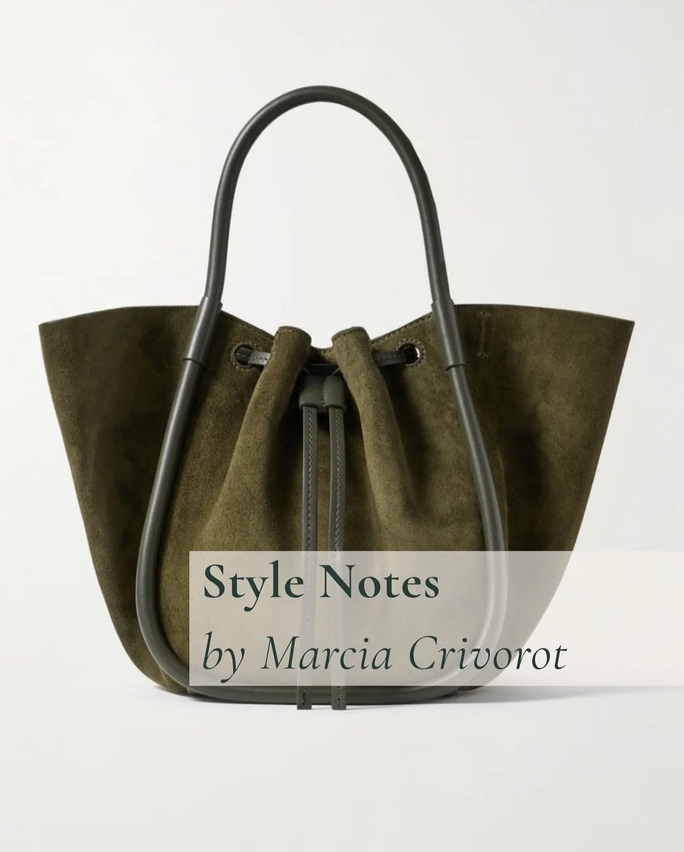Style Notes by Marcia Crivorot just landed!

Every month I share exclusive content you won&rsquo;t find anywhere else.

This issue includes:

&bull; How I packed for a 10-day trip to Italy (with just a carry-on!)

&bull; A curated list of Fall bags&m