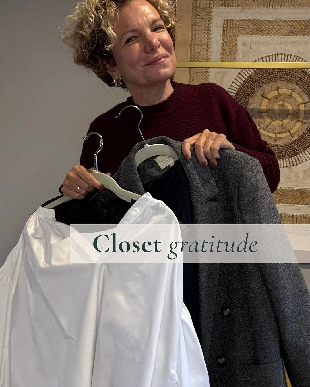 These are pieces I&rsquo;ve had for years, the ones I still love and reach for on repeat.

They&rsquo;ve traveled with me through different seasons, both in style and in life.

That&rsquo;s what I call closet gratitude: appreciating what already work