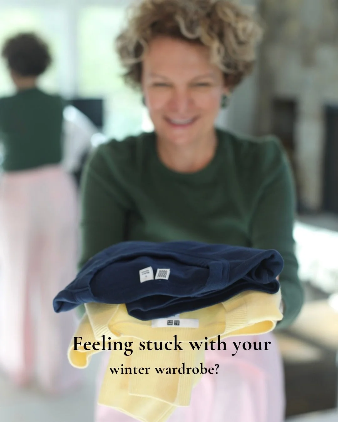 Feeling stuck with your winter wardrobe?

Bring me 3 pieces you don&rsquo;t know how to wear anymore:

&bull; a sweater you always skip

&bull; a skirt or pants you feel bored with

&bull; a piece you love, but never reach for

That&rsquo;s exactly w