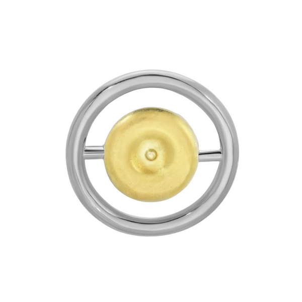 Reversible Bullseye Brooch, Silver.png