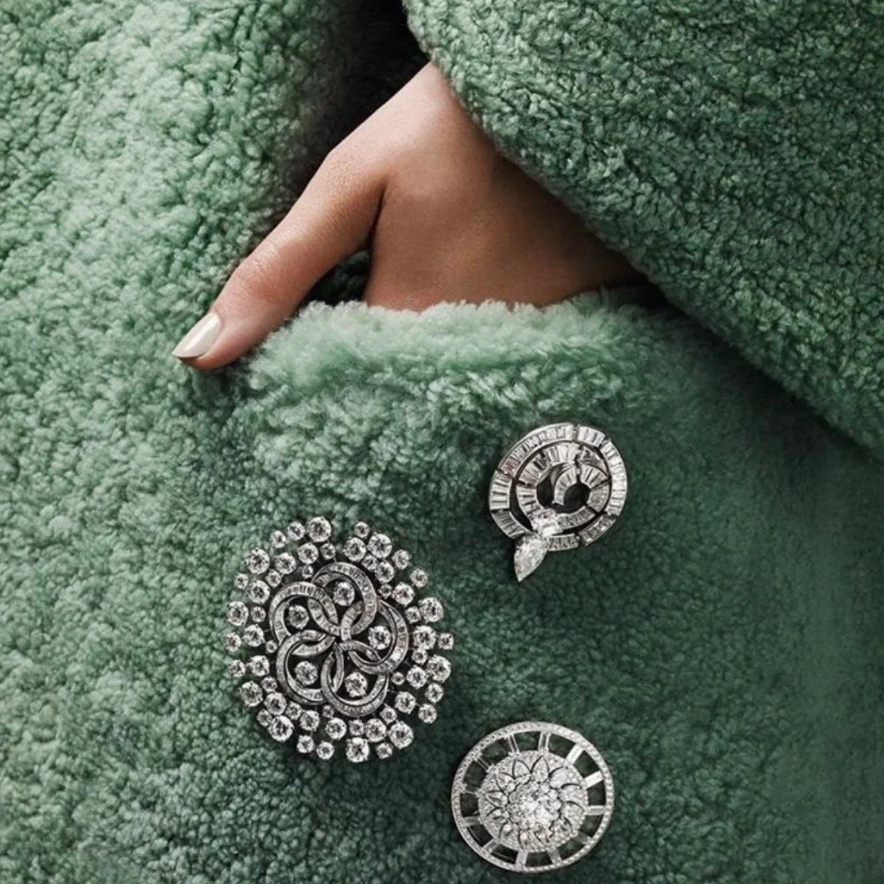 How to Refresh Your Winter Coat with Brooches