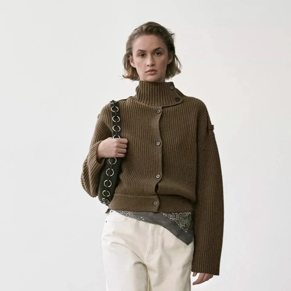 The Funnel-Neck Jacket Trend