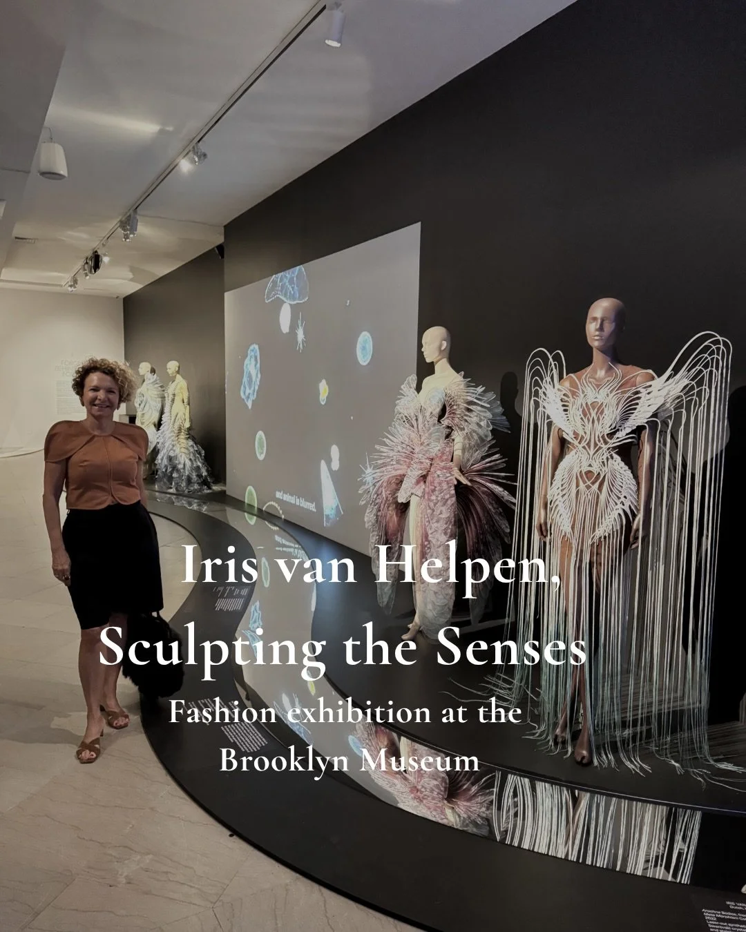 Yesterday I visited the exhibition Iris van Herpen: Sculpting the Senses.

It&rsquo;s about fashion, but also so much more than fashion.

Innovation. Science. Nature. Technology. Precious craftsmanship. And a fascinating look into the designer&rsquo;