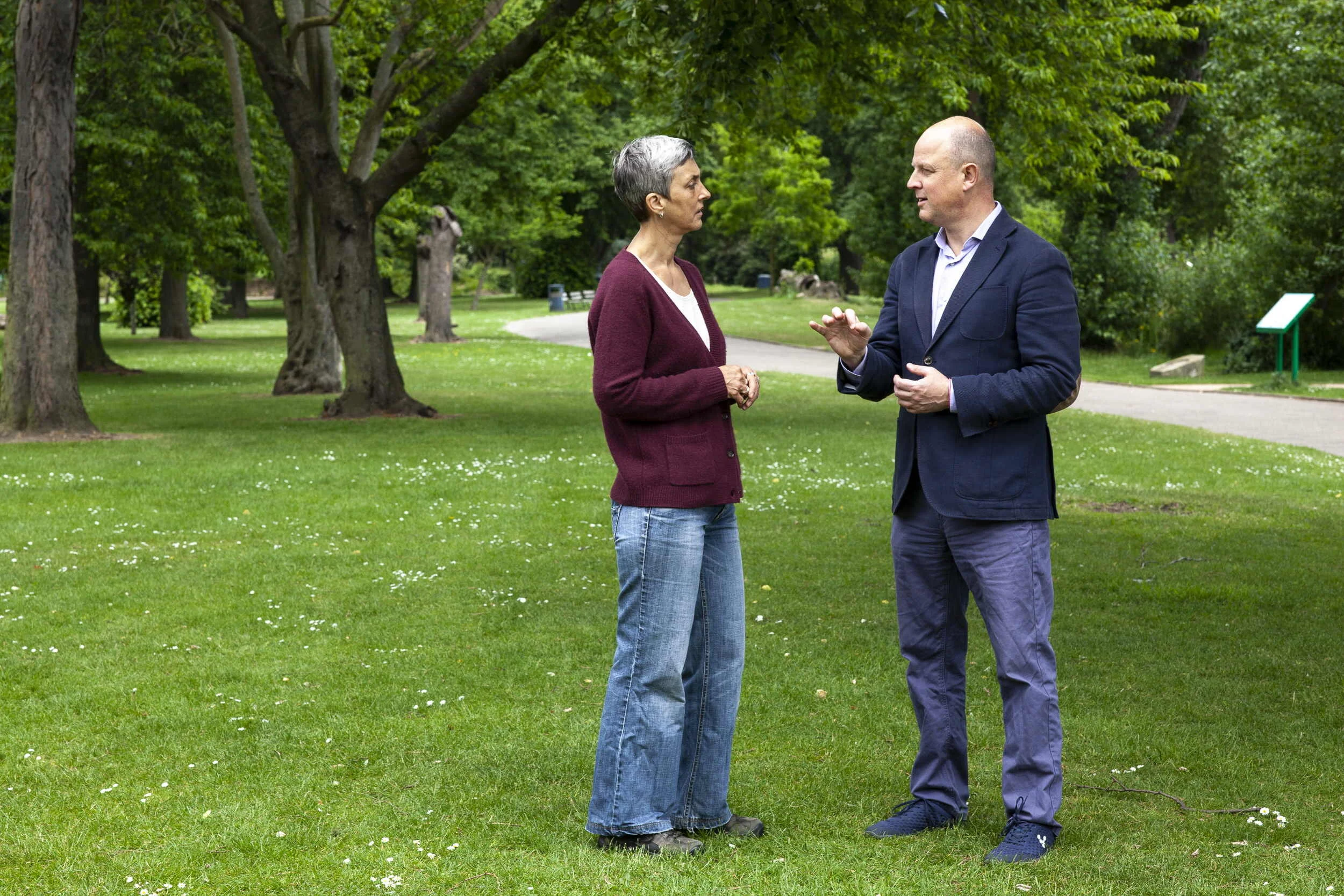 Coaching outdoors