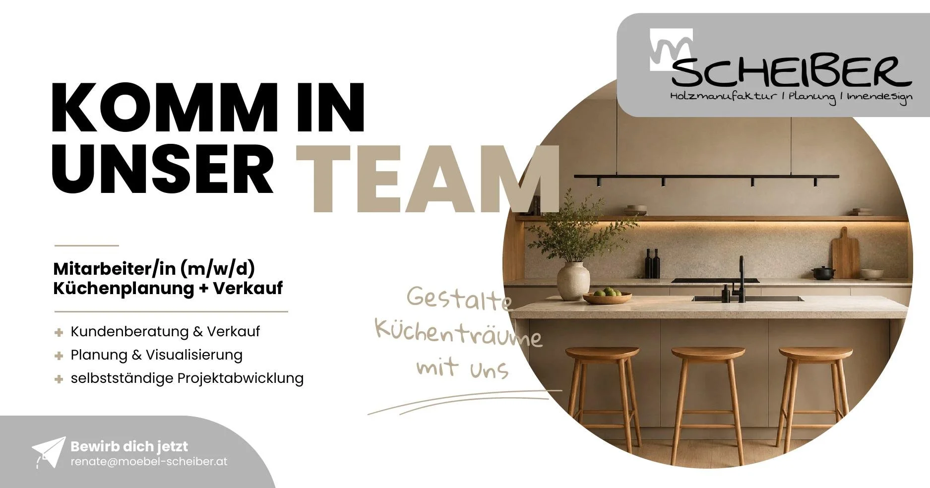 Möbel Scheiber GmbH &amp; Co KG, Leogang, 27.08.2026