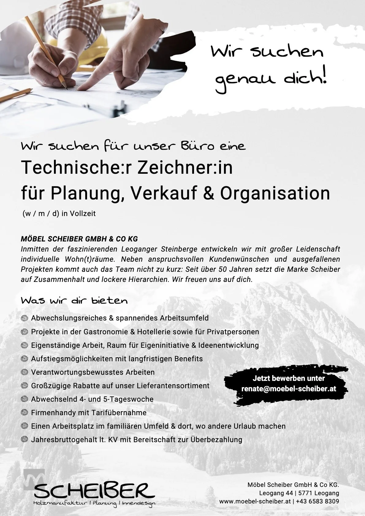 Möbel Scheiber GmbH, Leogang, 19.06.26