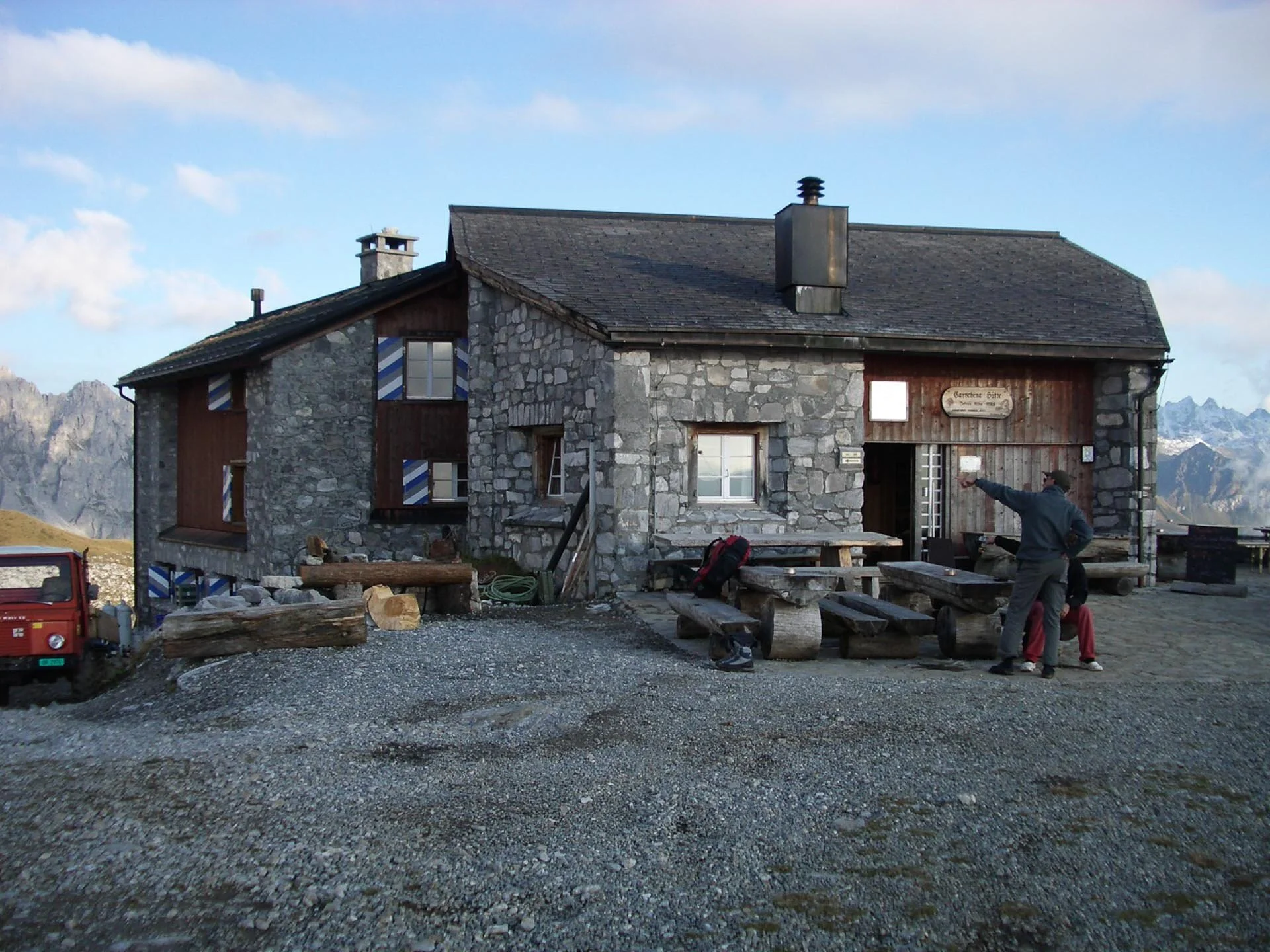 Hütte & Lage — Lindauer Hütte