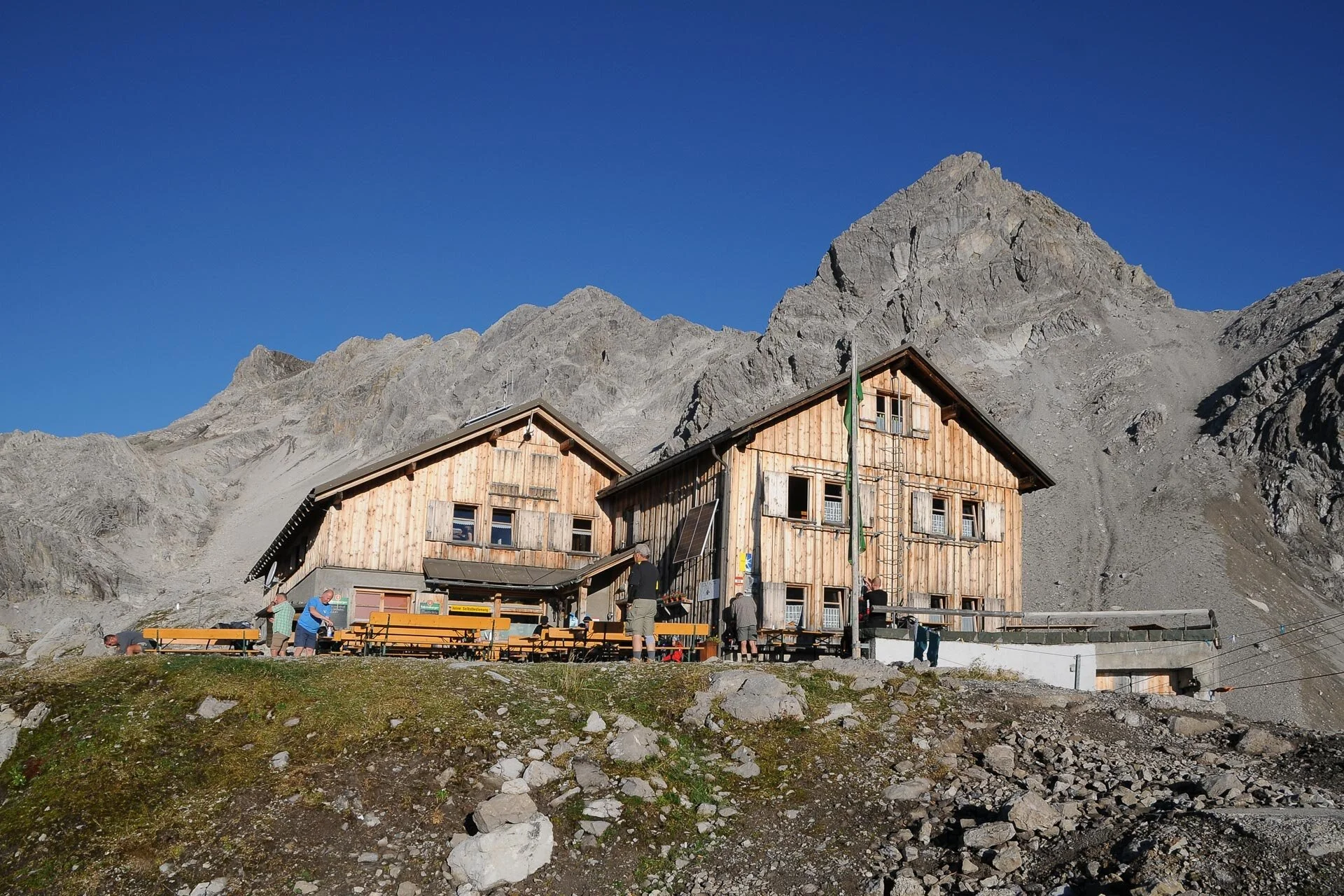 Hütte & Lage — Lindauer Hütte