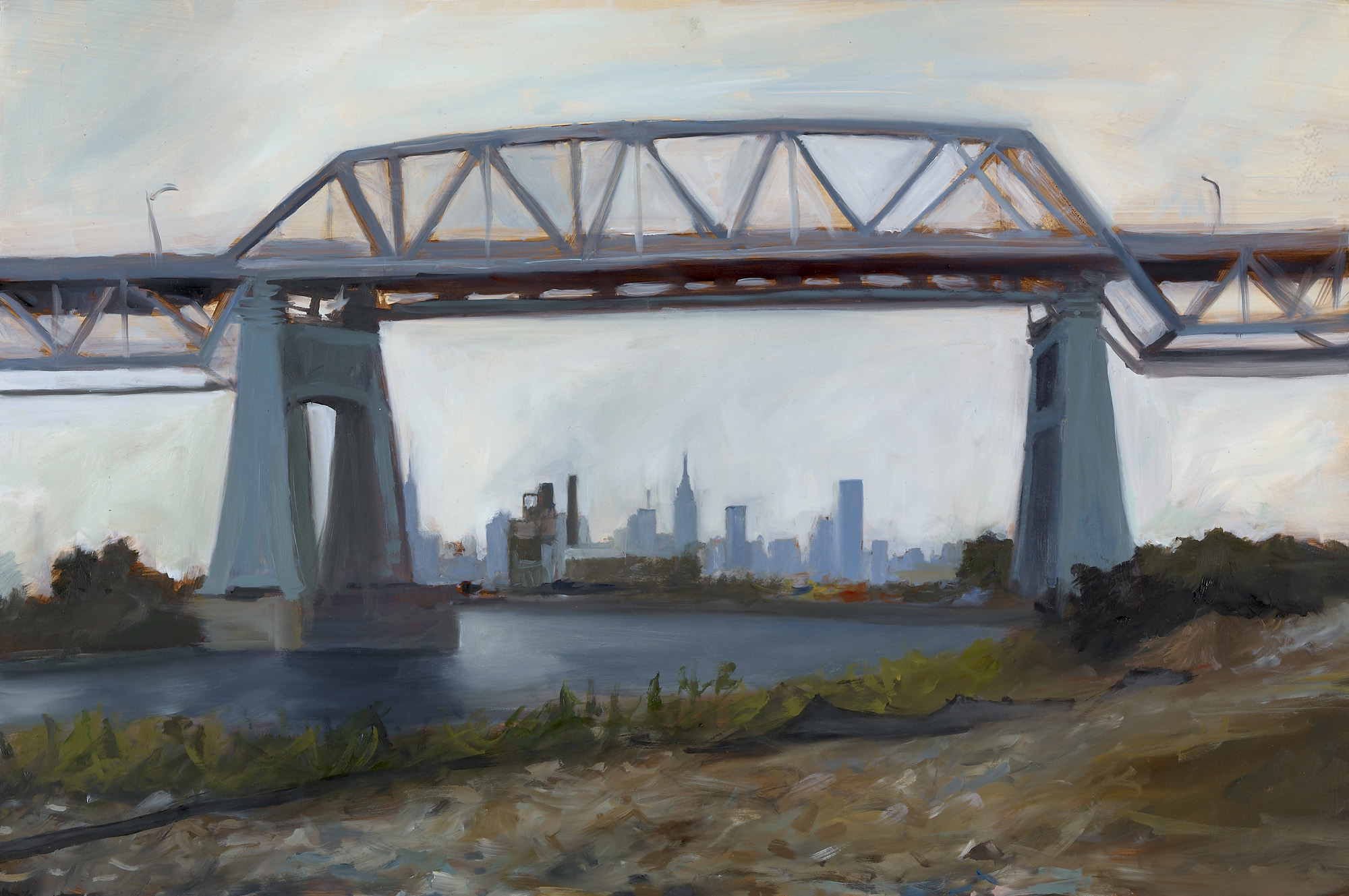  Kosciusko Bridge Oil on panel 12” x 18” 