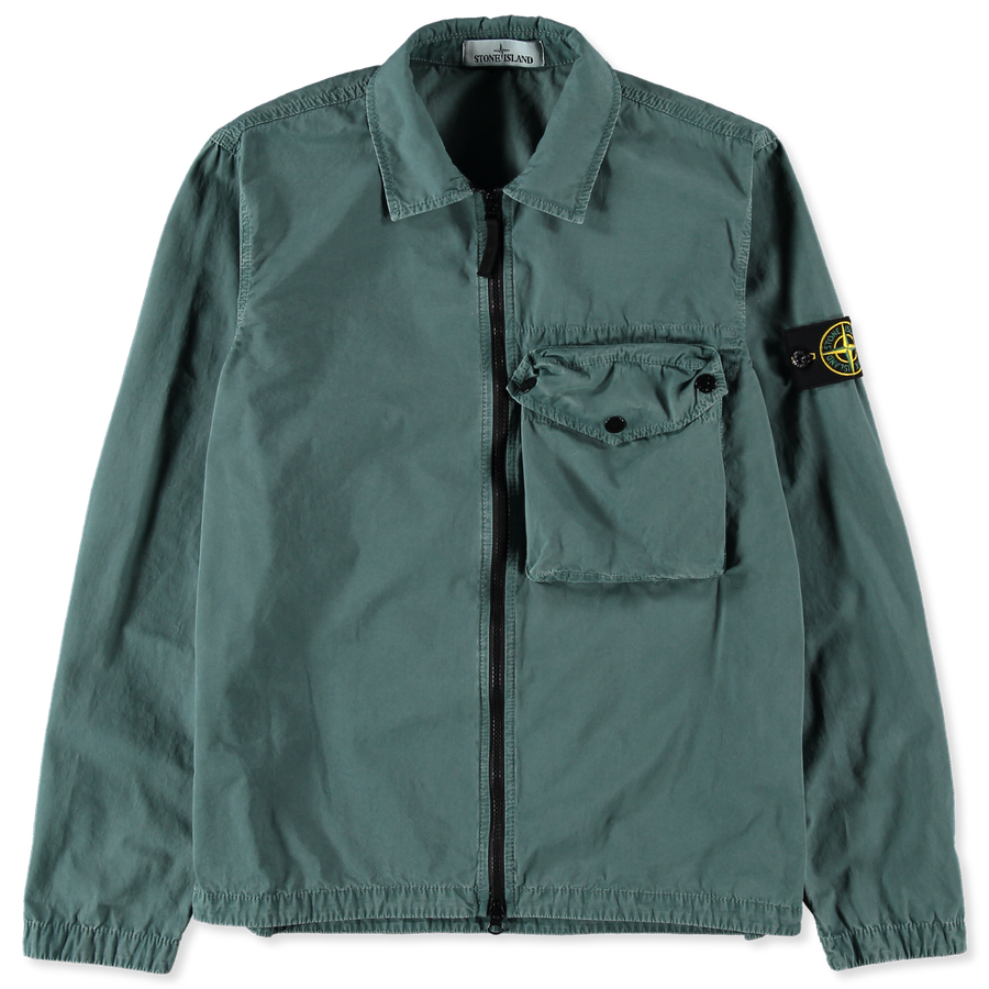 stone island shell overshirt