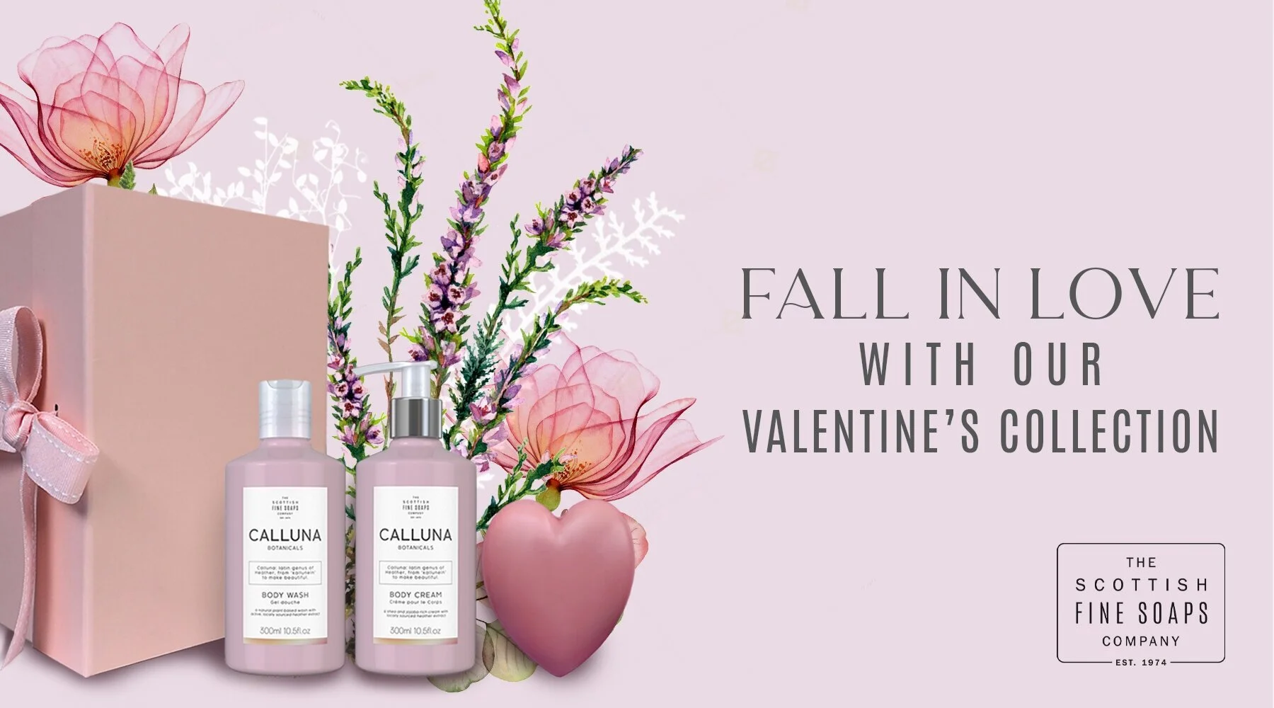 Scottish Fine Soaps - Valentine Collection