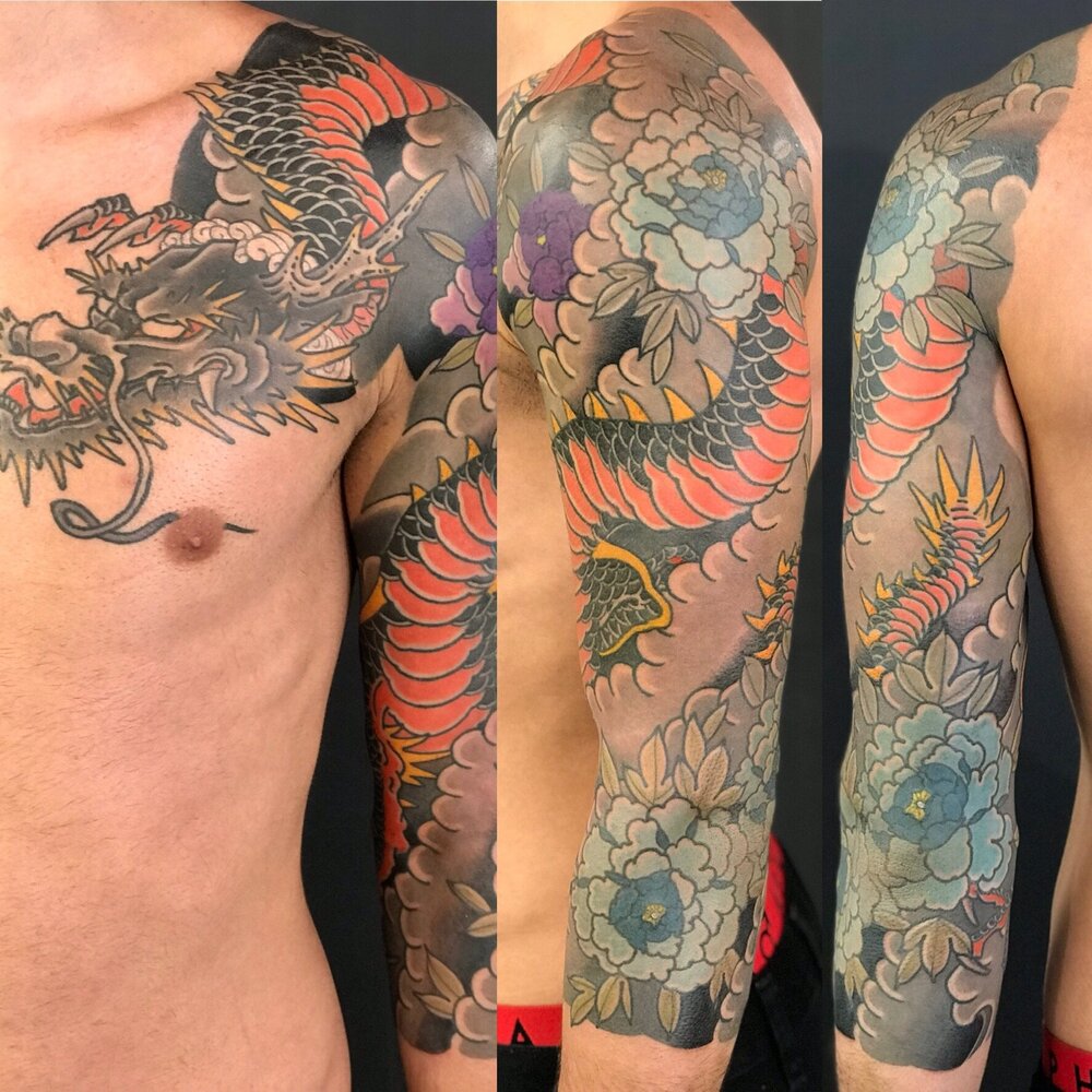Ga naar het circuit ei Wrak Japanese Tattoo Artist | Brett Hayes | Sydney