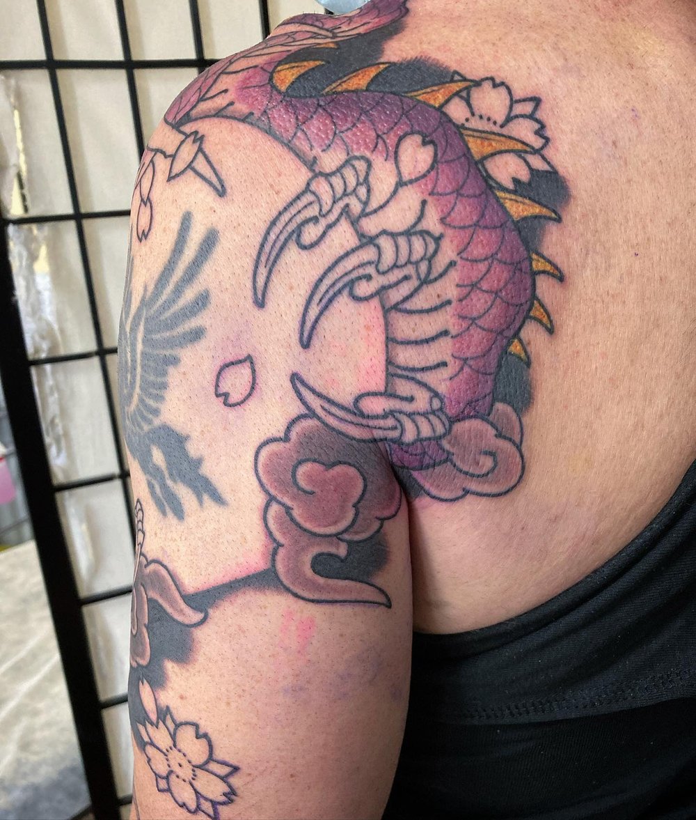 Chest Plate — Japanese Tattoo Artist | Brett Hayes | Sydney