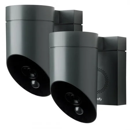 Outdoor Camera Twin Pack (grey)