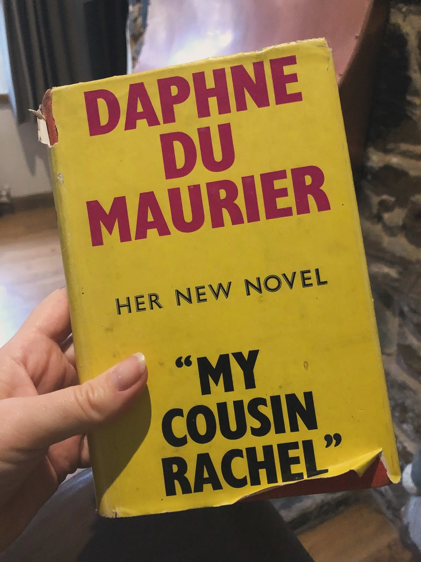 Oh Daphne Daphne Daphne. My new goal in life is to have a book out of which the only advertising is my name + the line “HER NEW NOVEL” 
#novelistdreaming #delusionsofgrandeur #amwriting #womensfiction #novelgoals #cornwallwriters