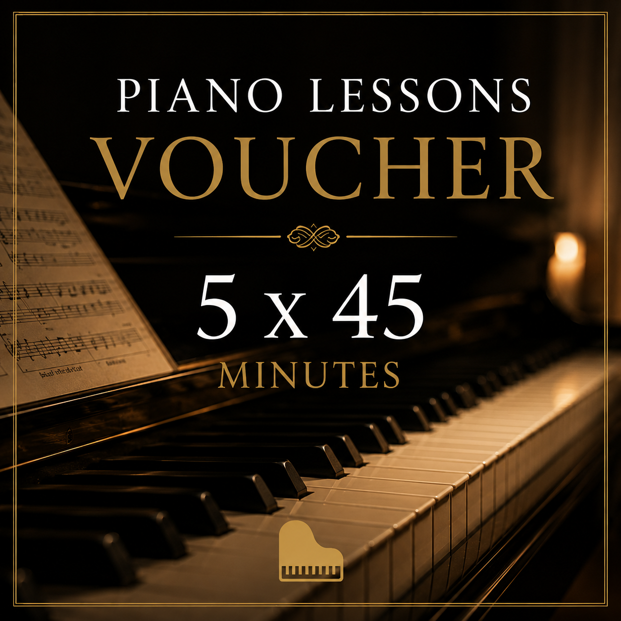 5 x 45 Minute Lesson Gift Voucher