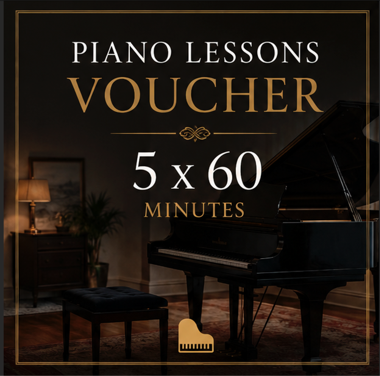 5 x 60 Minute Lesson Gift Voucher