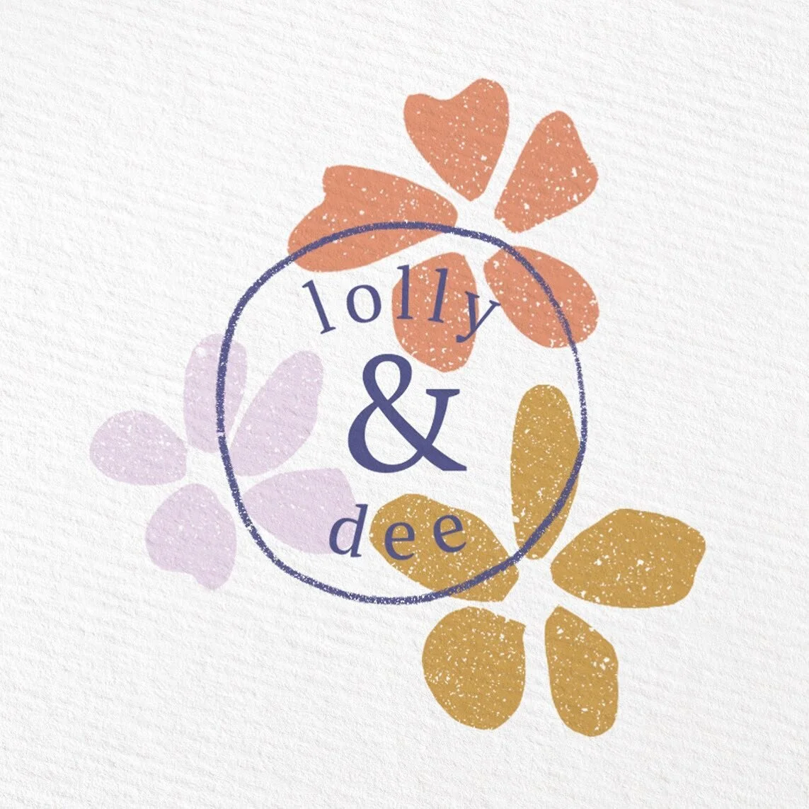 Incorporating hand drawn elements to keep it soft &amp; cute, with a playful logo that is as versatile as the products. 
&bull;
&bull;
@lolly.dee.cloth 
#graphicdesign
#textiledesign
#branding