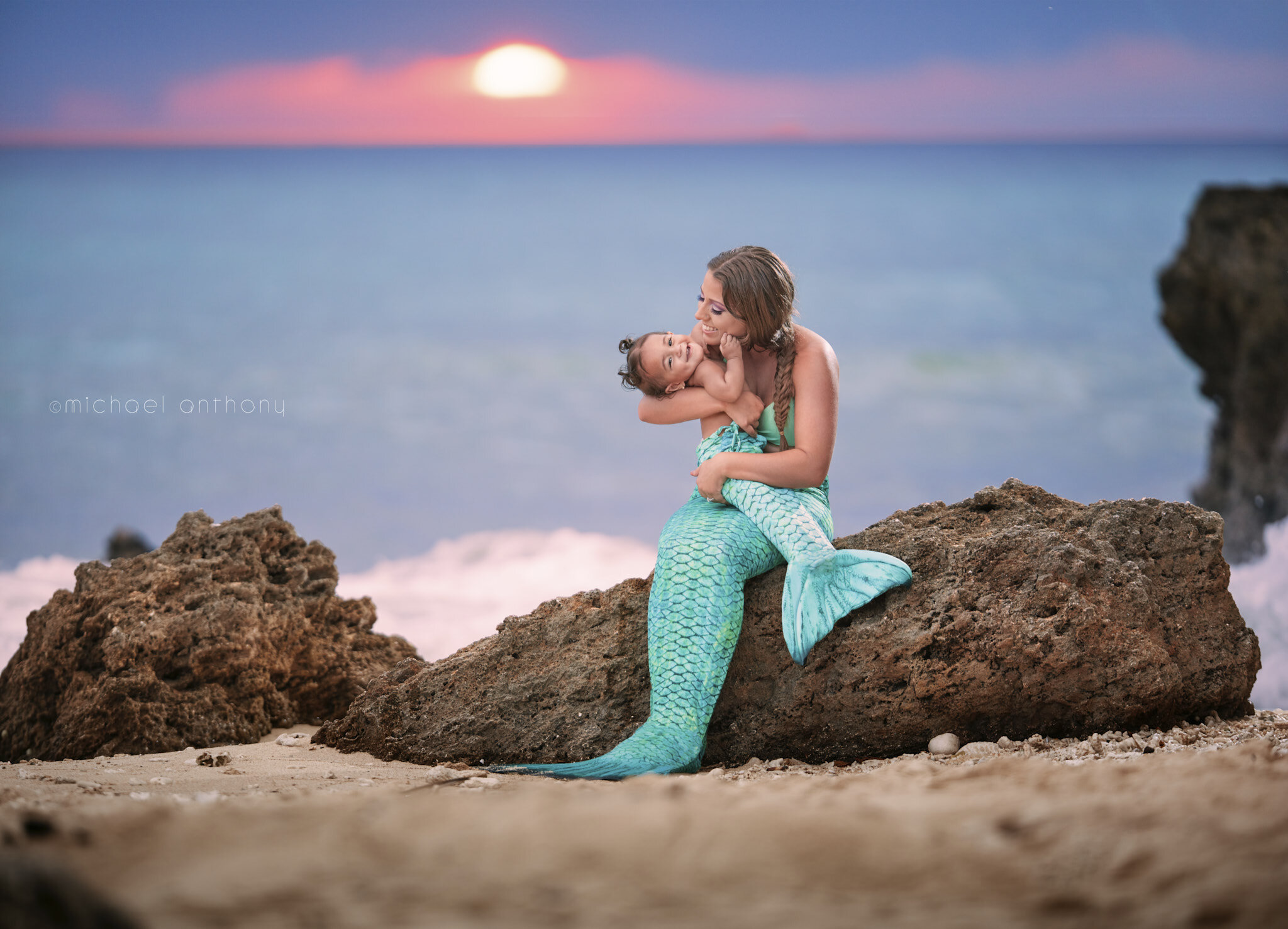 Mommy and me Okinawa photosession