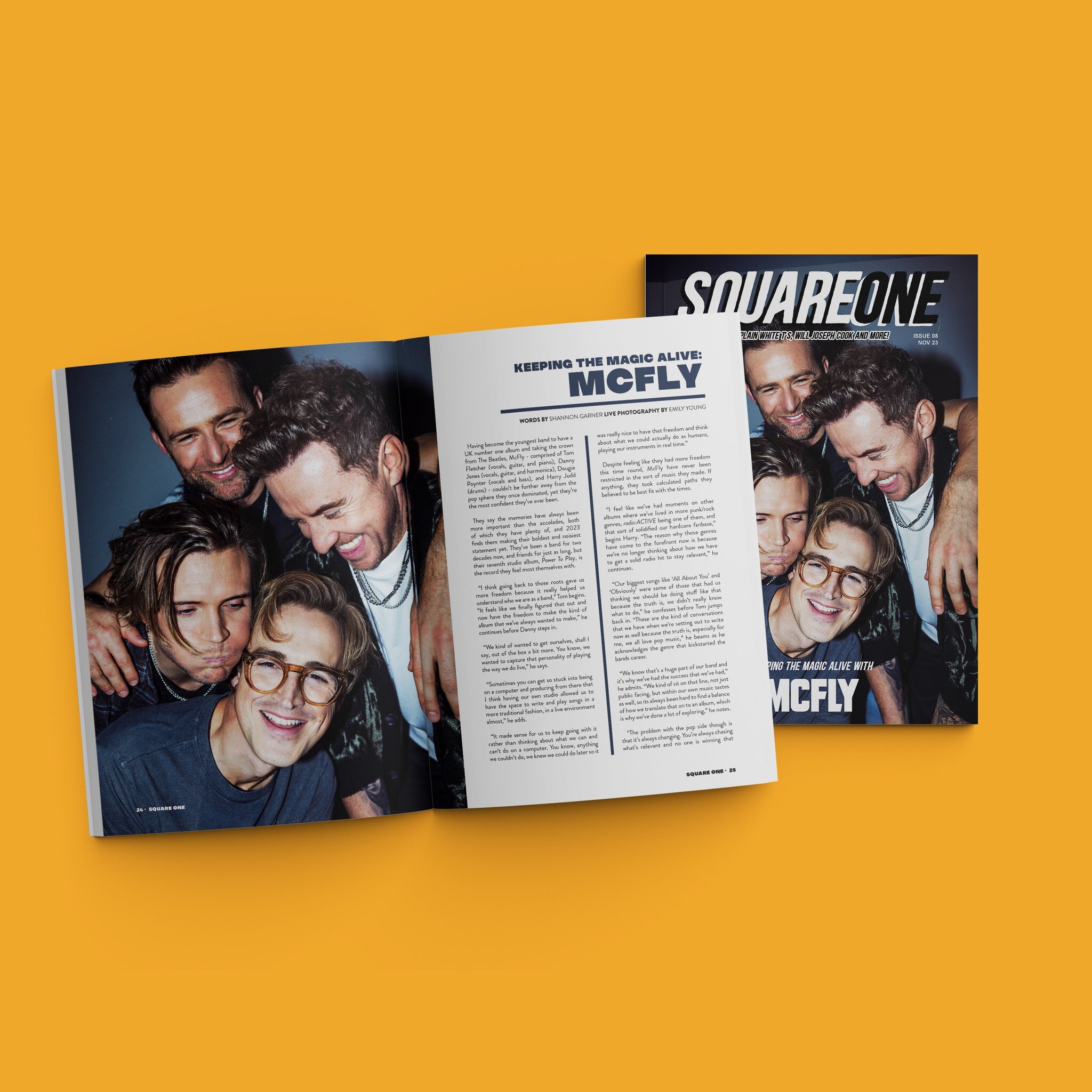 ISSUE 8 IS OUT NOW! ✨ we find out how @mcflymusic keep the magic alive, as well as have great chats with @heyviolet, @catecanning, @plainwhitets, @willjosephcook, @harrymarshallmusic + more! 

Read online for free, purchase a physical copy or a poste