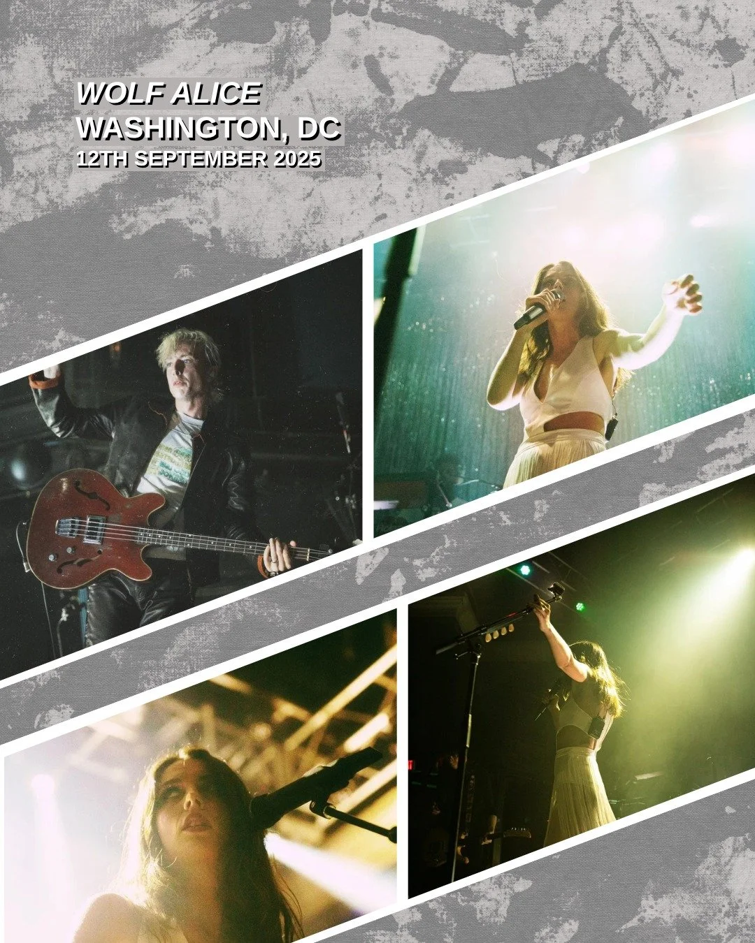 GALLERY: @wolfaliceband at 9:30 Club in Washington, DC on September 12th, 2025.
📸: Gabby Ames @gabbyames