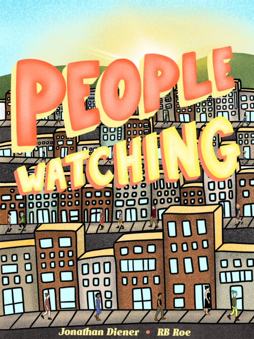 People Watching | Art by RB Roe.