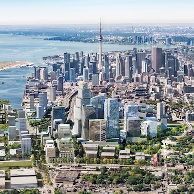 Cadillac Fairview Acquires Largest Commercial Development Site in Canada -- East Harbour