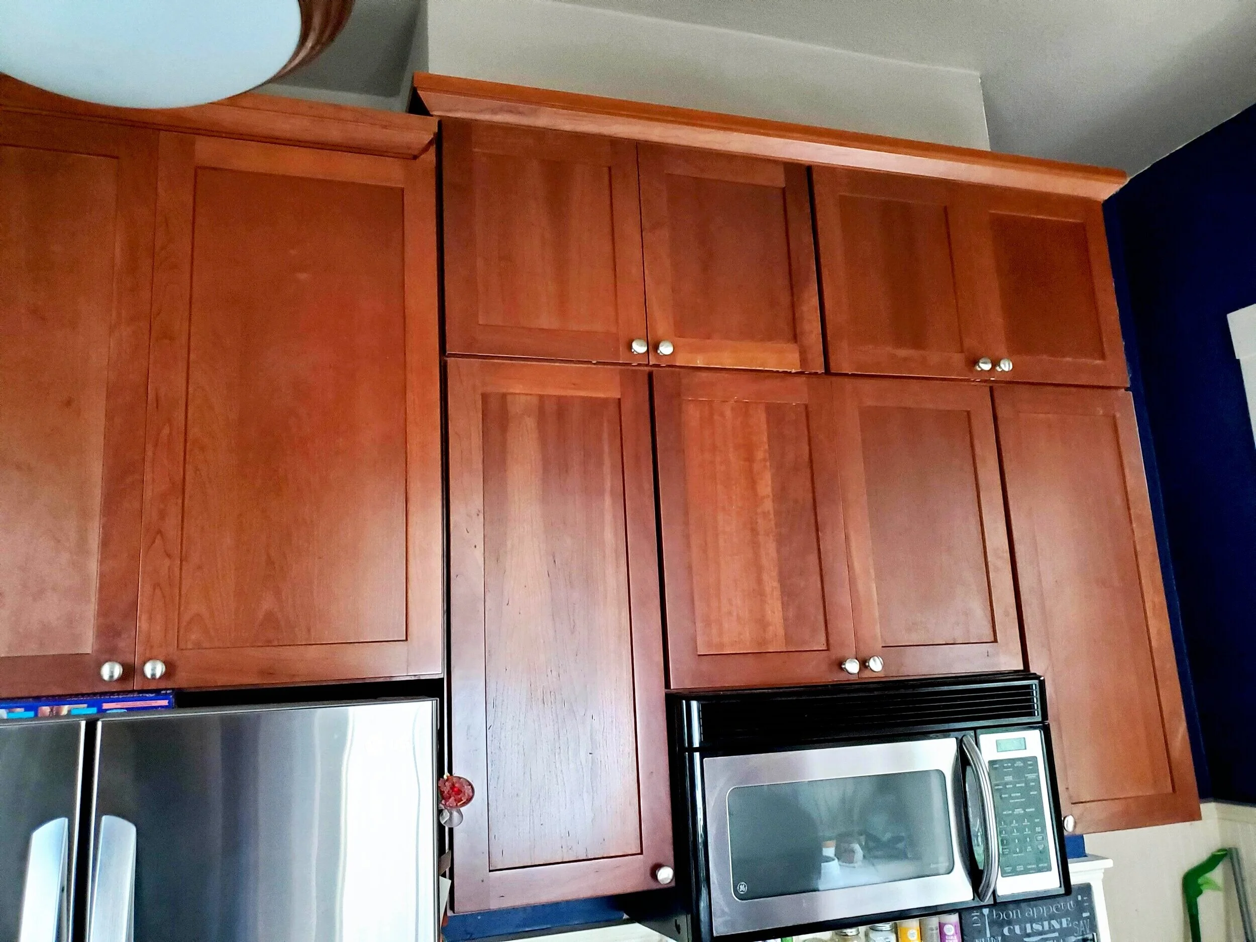 Kitchen renovation for high ceilings