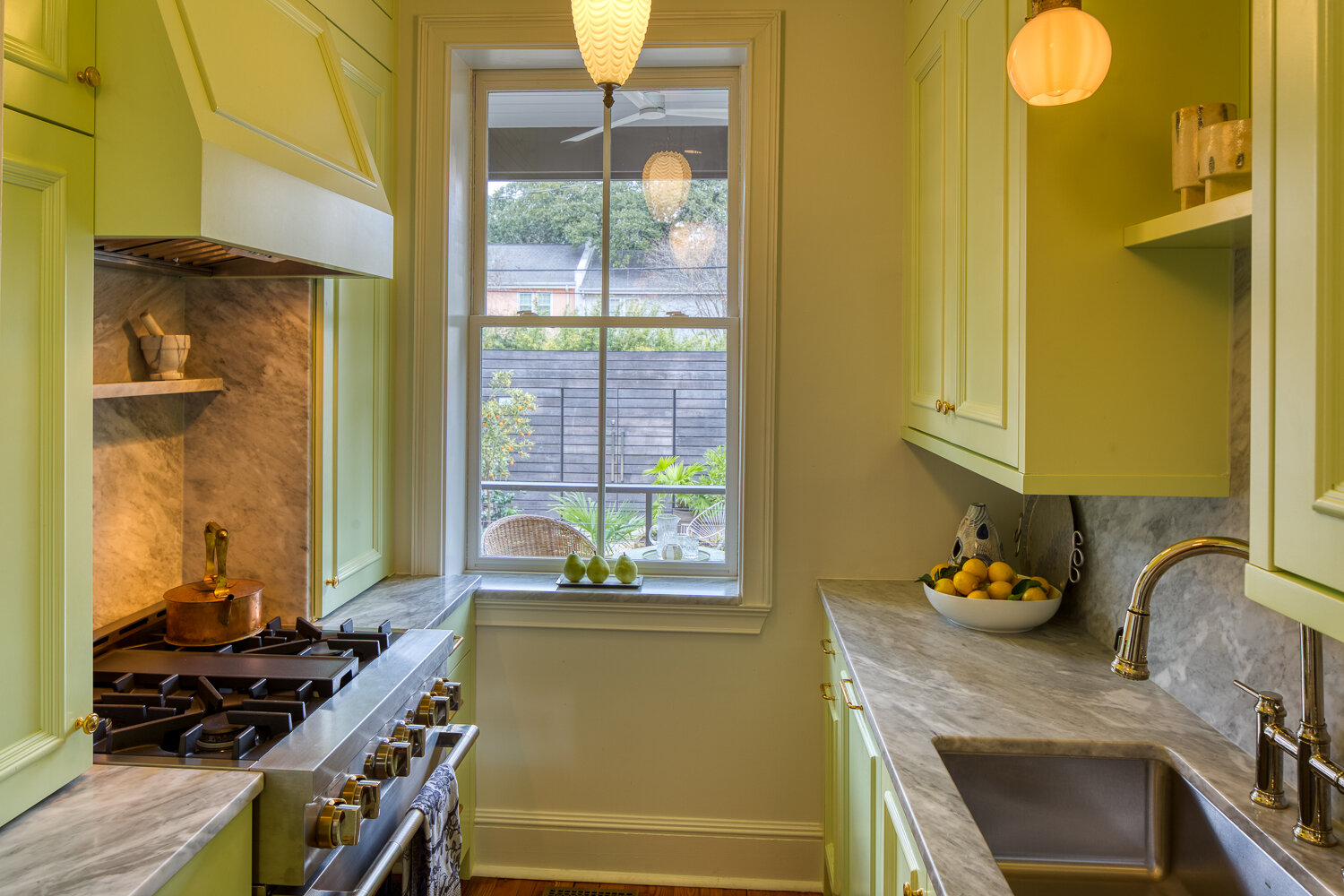 Historic townhome kitchen remodel