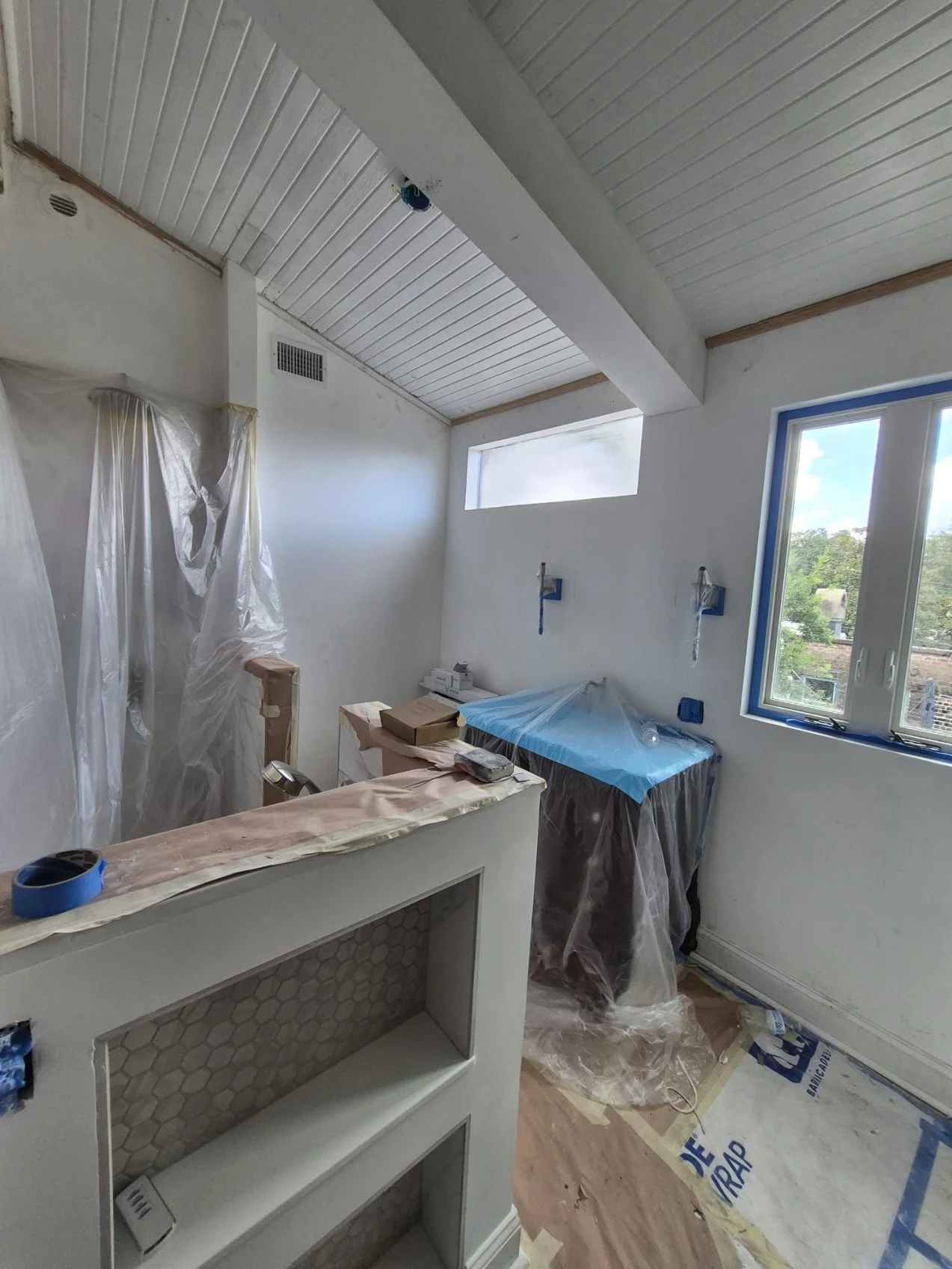 The new modern bath layout