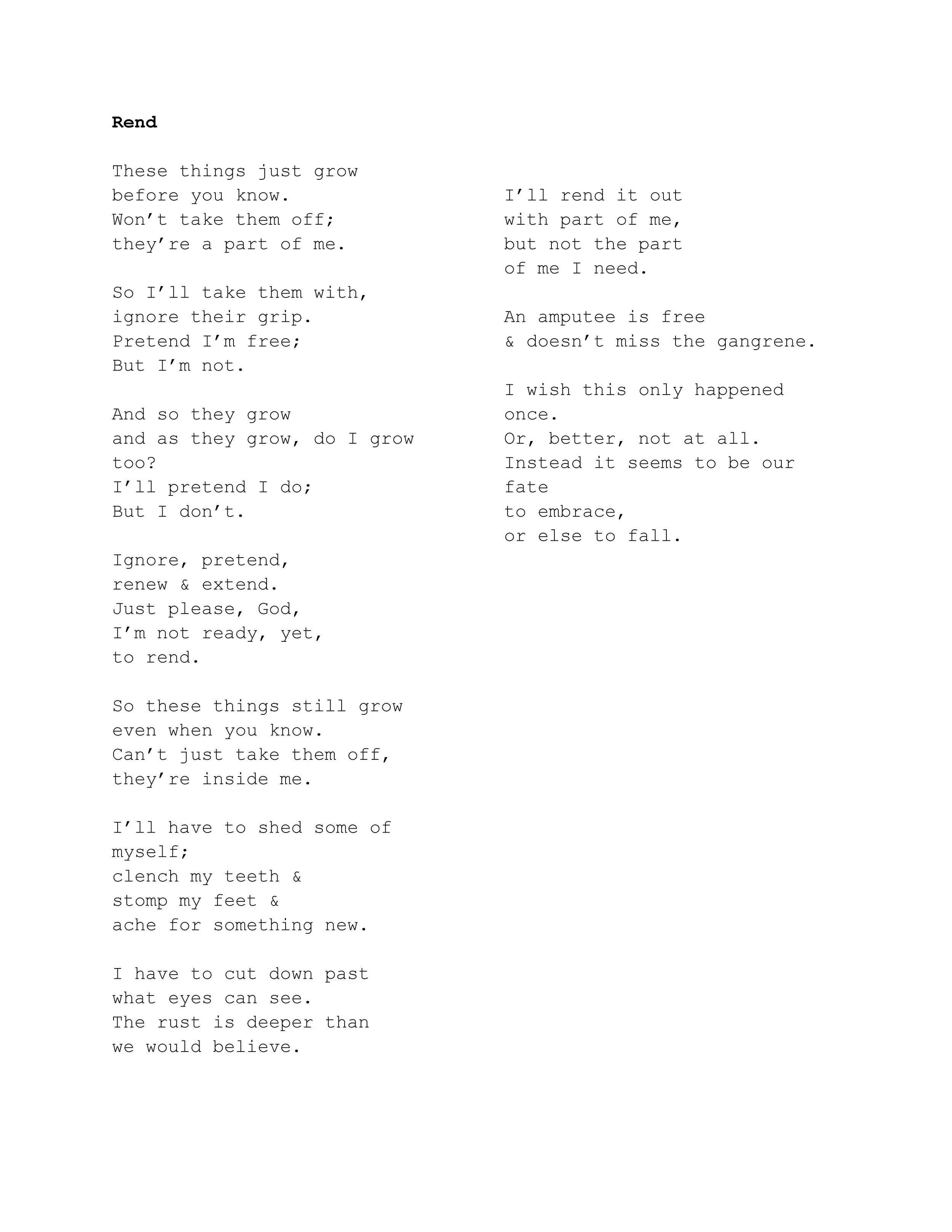 Rend, Paul Gaschler (Copy)