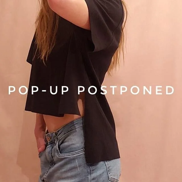 In an effort to keep all of our friends and family safe &amp; healthy, we have made the decision to postpone our March 21st pop-up party until further notice. Thank you all for your love and support in these uncertain times 💟 
XOXO
.
.
.
.
#yegfashi