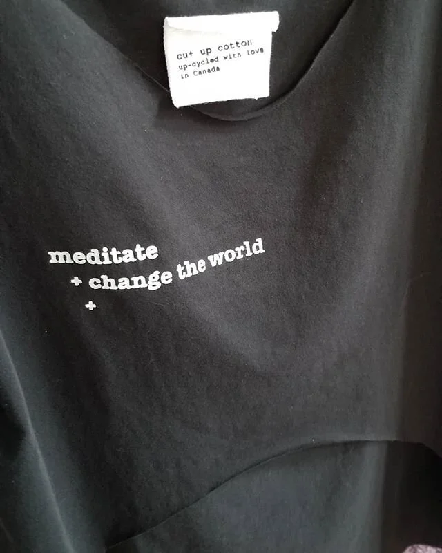 What will we do with all of this potential? 
Remember, everything is possible.
.
.
.
.
#meditate #changetheworld #nowwhat 
#madeinyeg #canada #sustainablefashion #casualwear #womensfashion #yoga #upcycledclothing #love #earthfocus