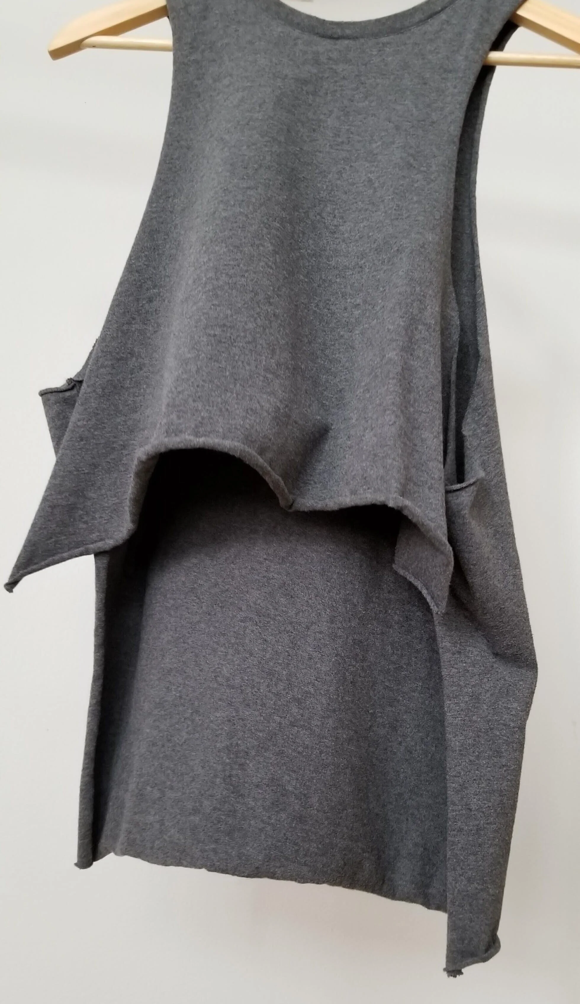 Asymmetrical Crop Tank Top