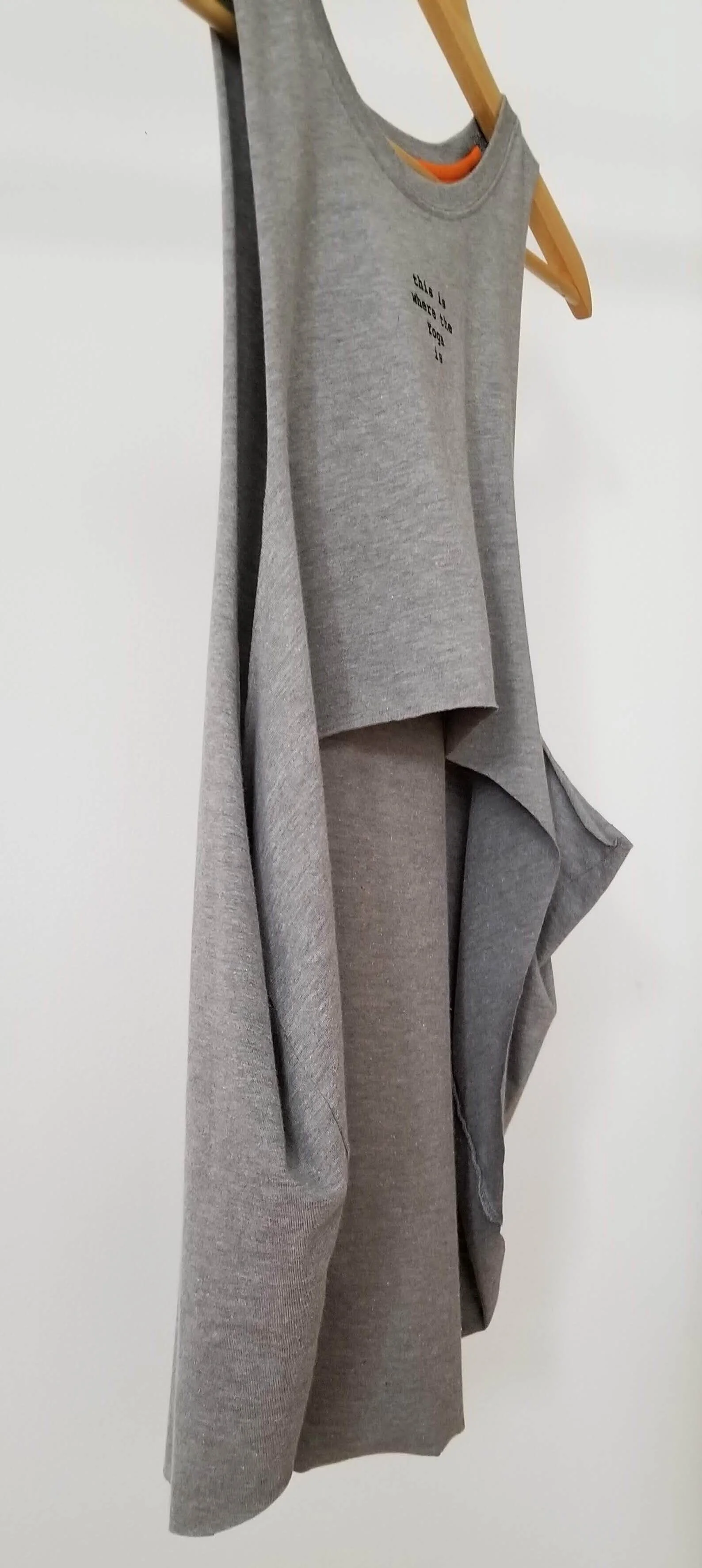 Round-Cut Crop Tank Top