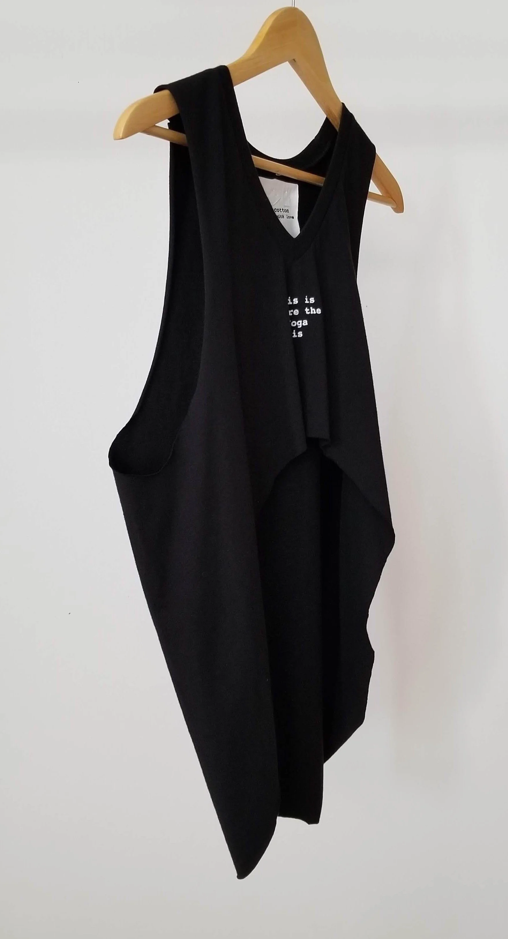 Round-Cut Crop Tank Top