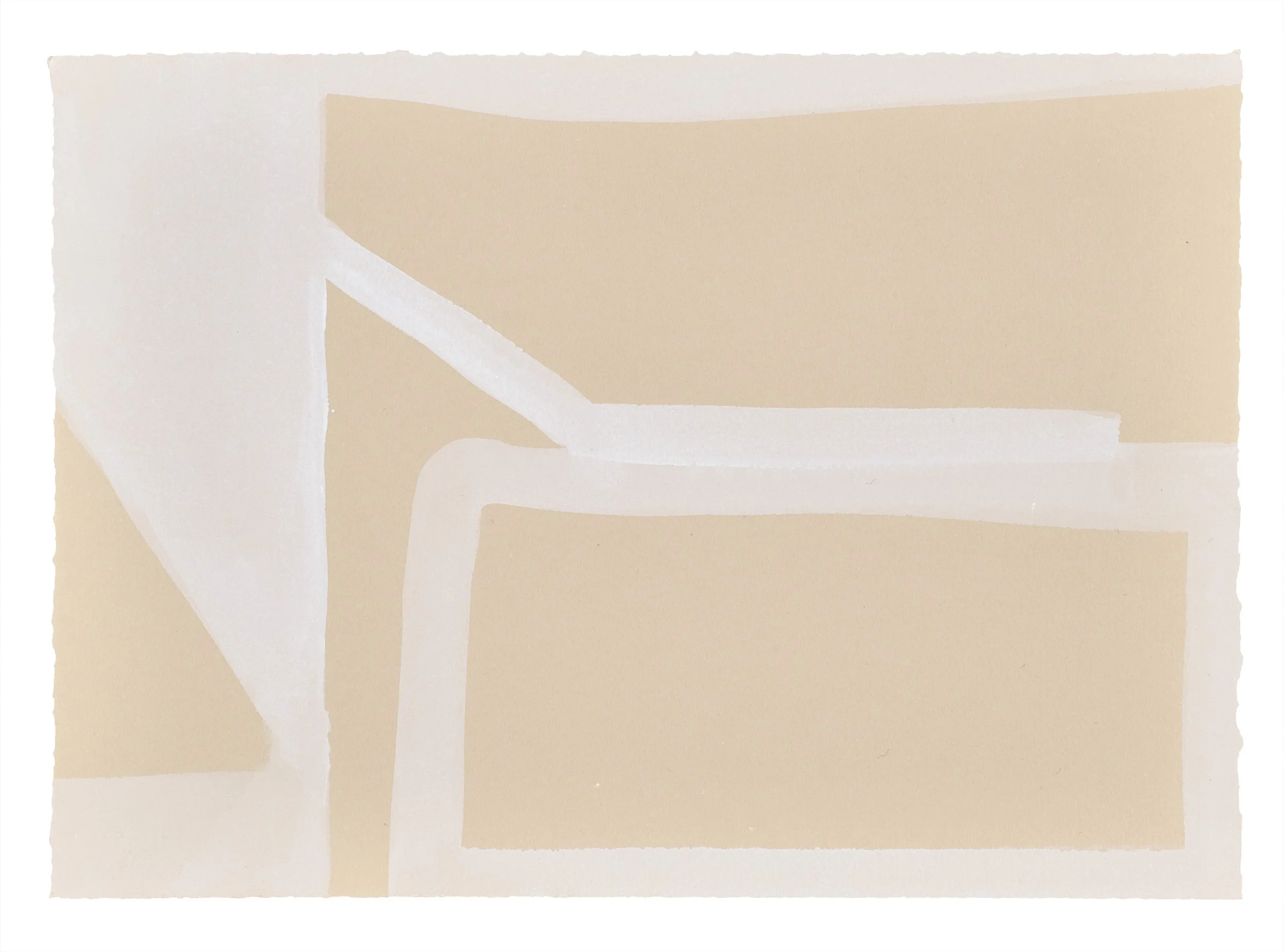  Gouache on paper 9.5 × 6.75 in / 24 × 17 cm 2025 