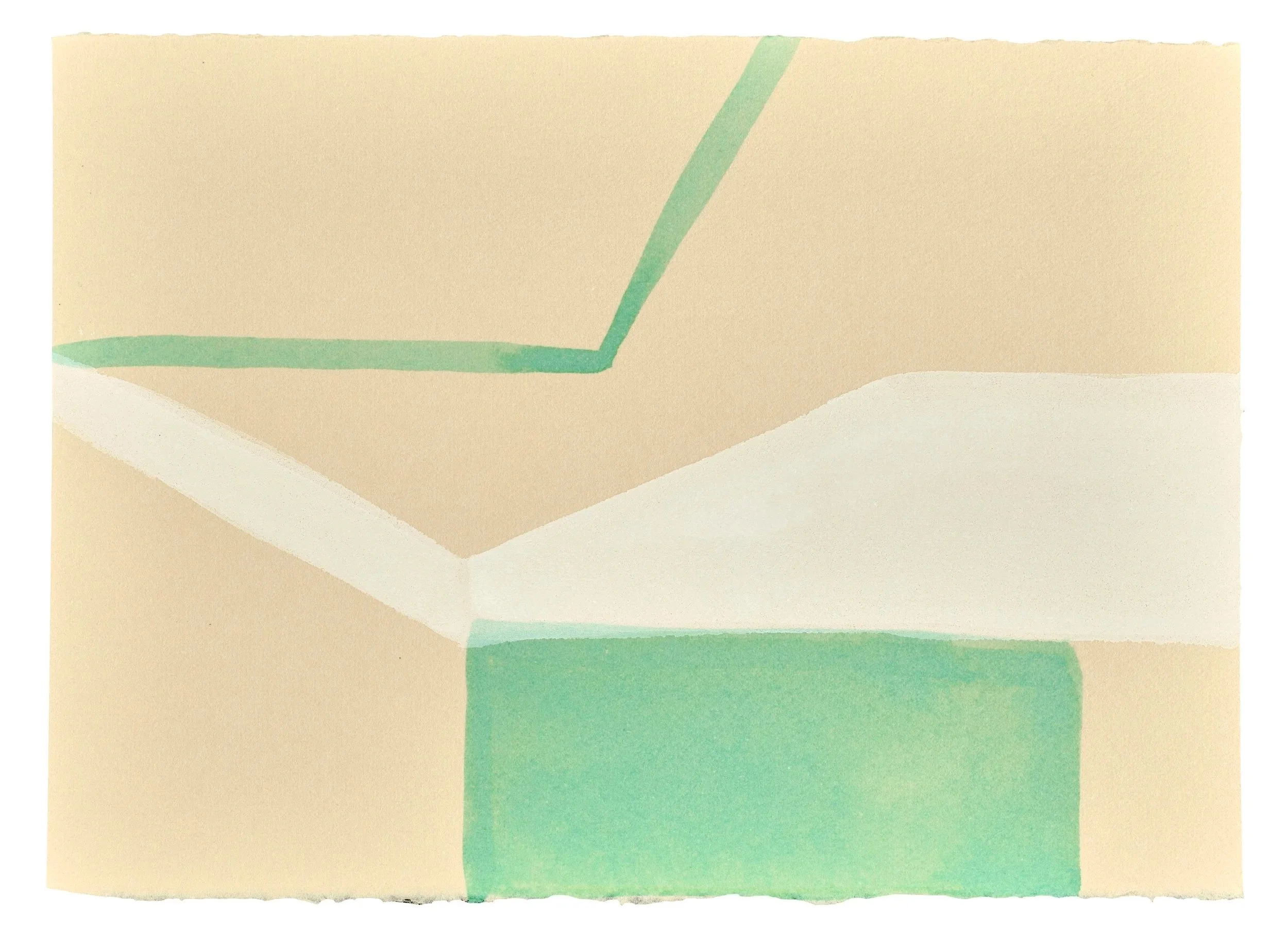 Ink and gouache on paper 5 × 6.75 inches 2024 
