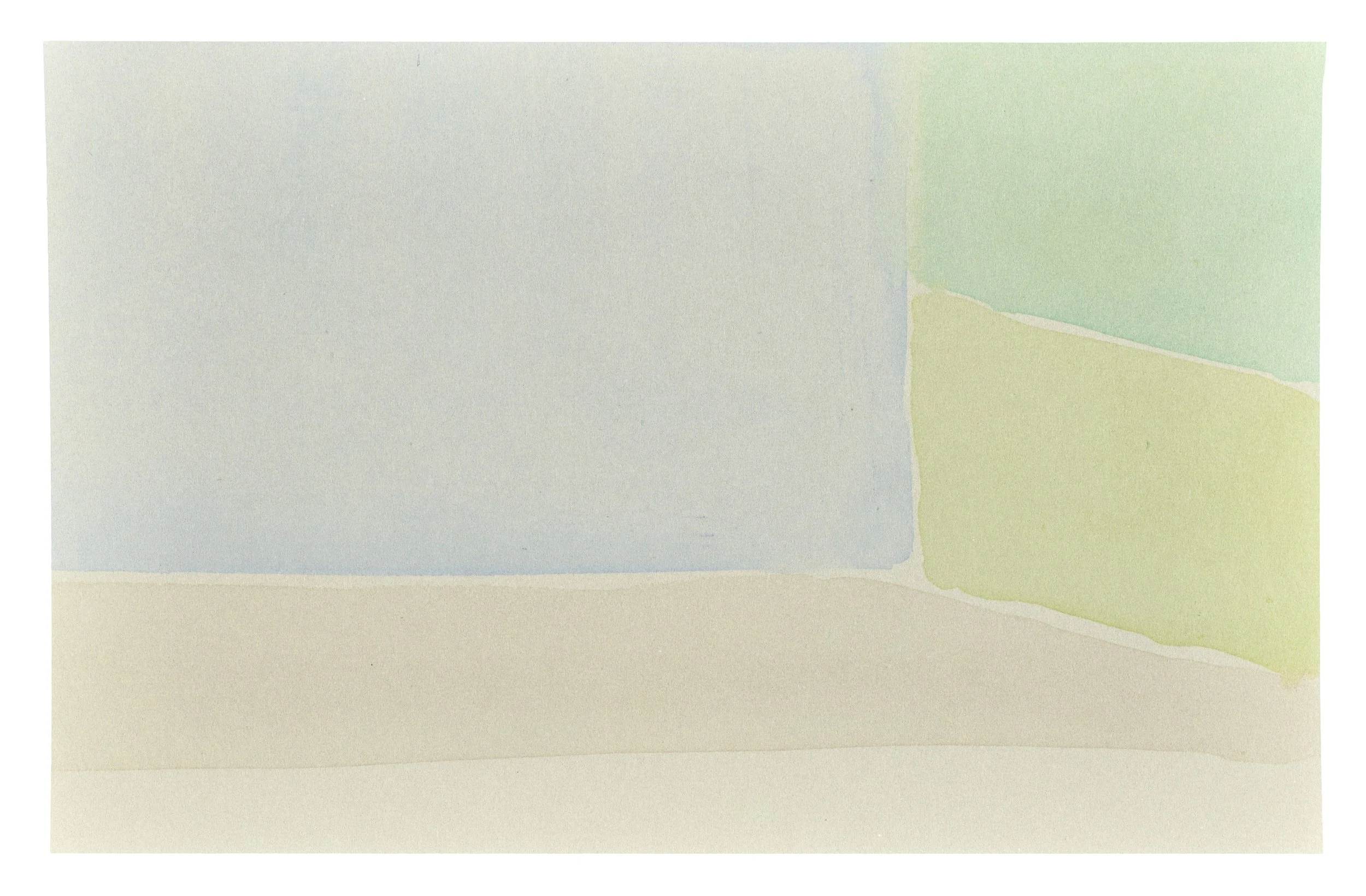  Ink and watercolor on paper 4 × 6:75 inches 2024 