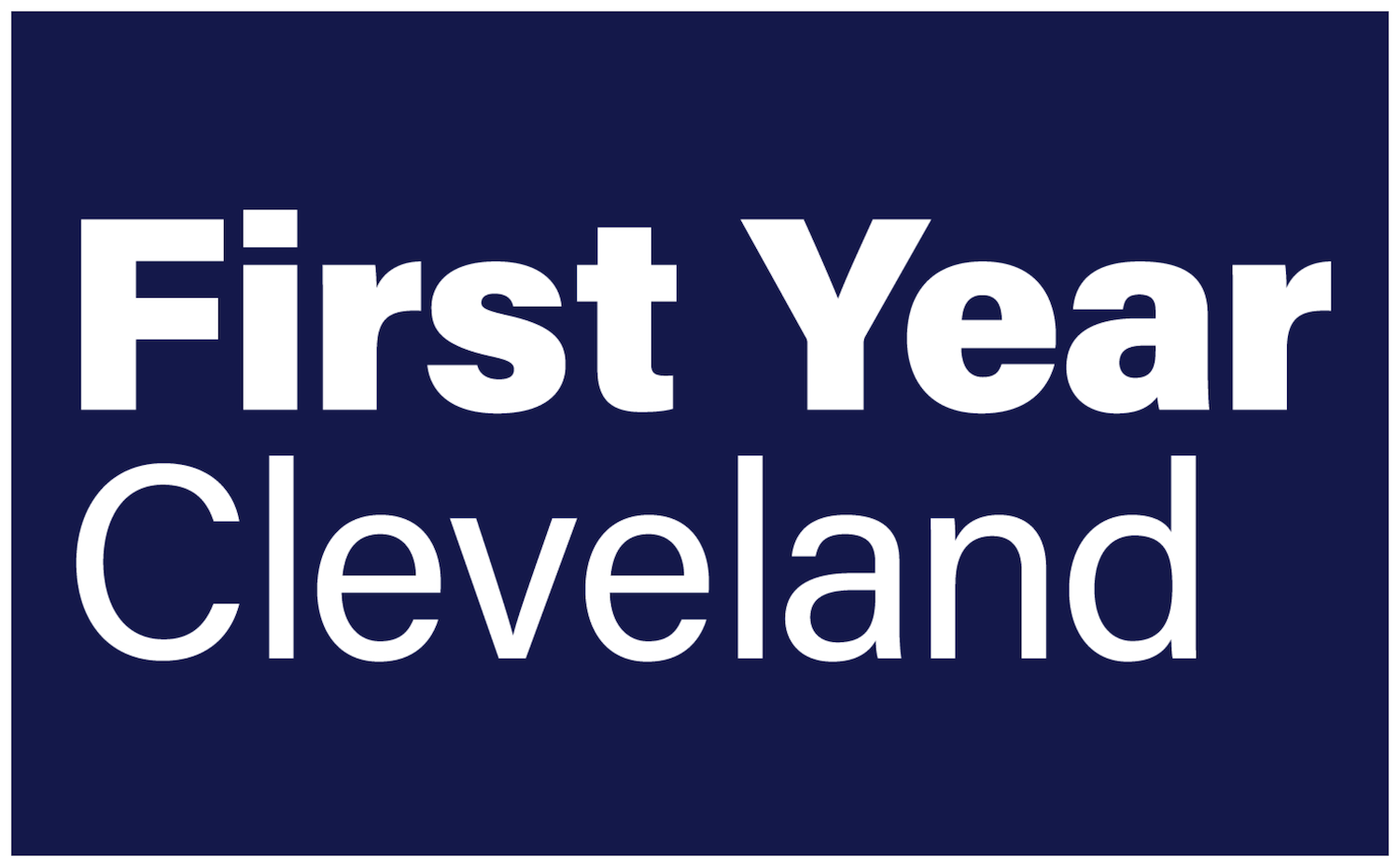 First Year Cleveland