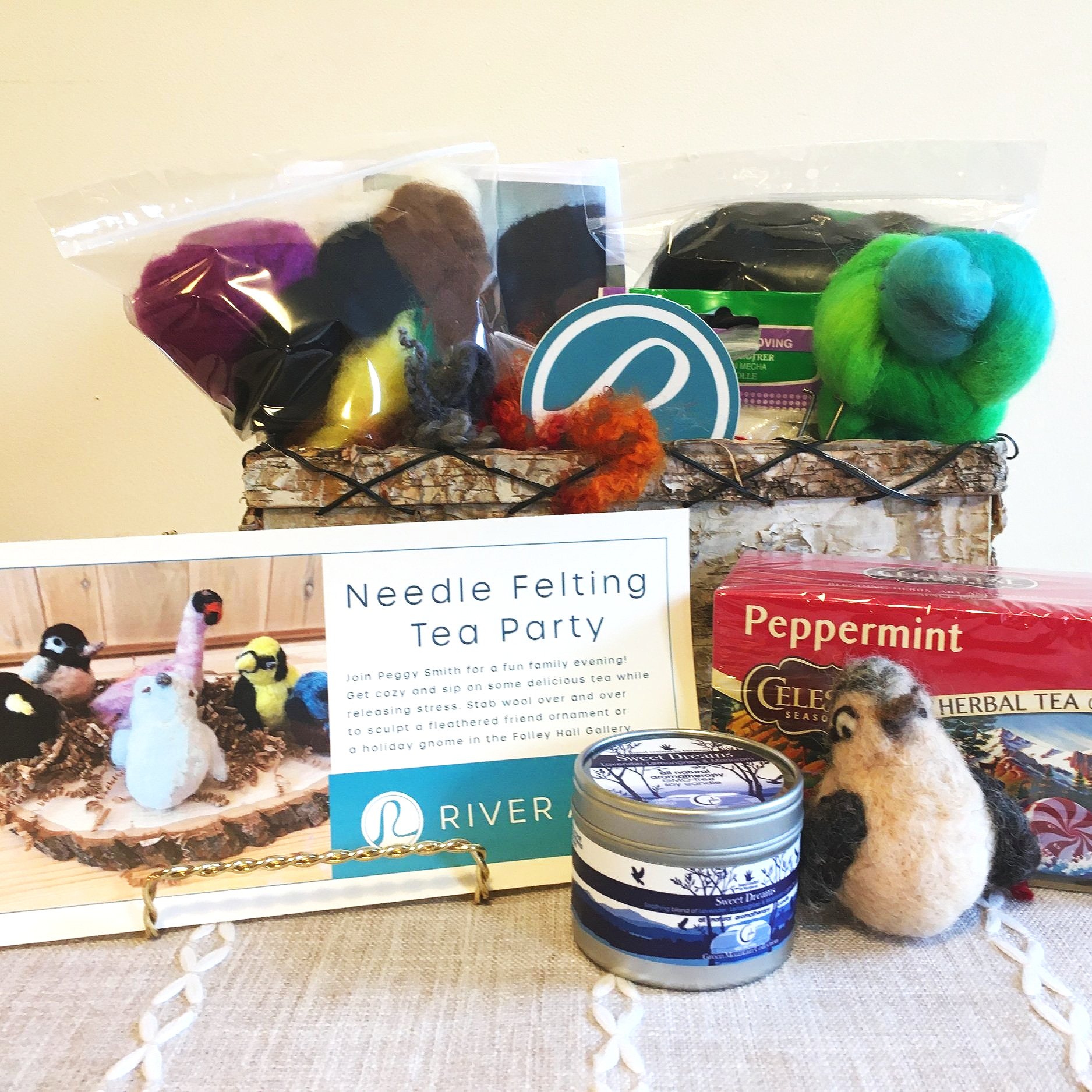 Fiber Fun Basket - Holiday Basket Raffle