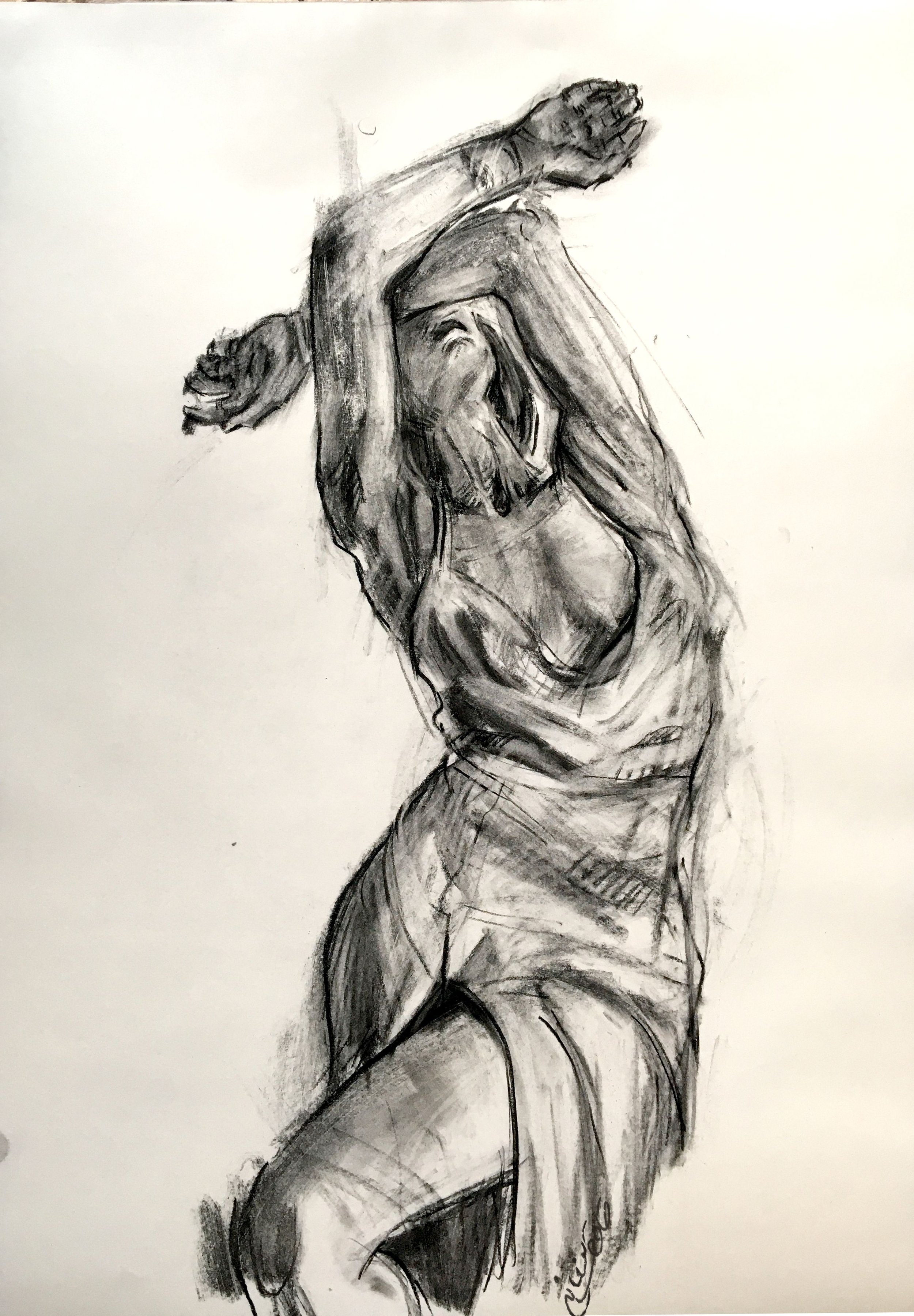 April Open Studio Figure Drawing | Partial Nude