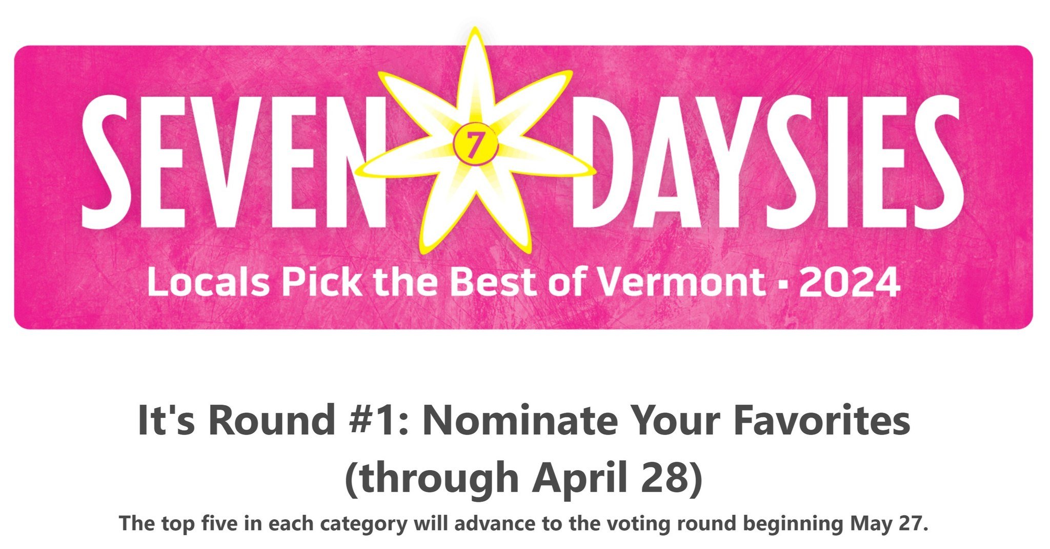 😍Share your love for River Arts by nominating us for &quot;Best Nonprofit Organization&quot; in Vermont!

Nominations through April 28!

We appreciate your time &amp; continuous support ❤️

Seven Days #bestnonprofit #bestnonprofitorganization #river