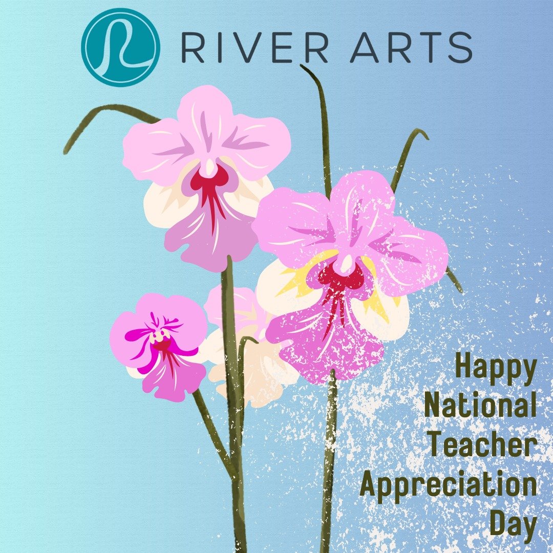 Dear River Arts Teachers, 

we appreciate the patience and dedication you show every day. 

Thank you for supporting River Arts &amp; the cultural growth of our beloved Lamoille County Vermont.

 #kuddos #kuddostoyou #artteachers #artteachersrock #ar