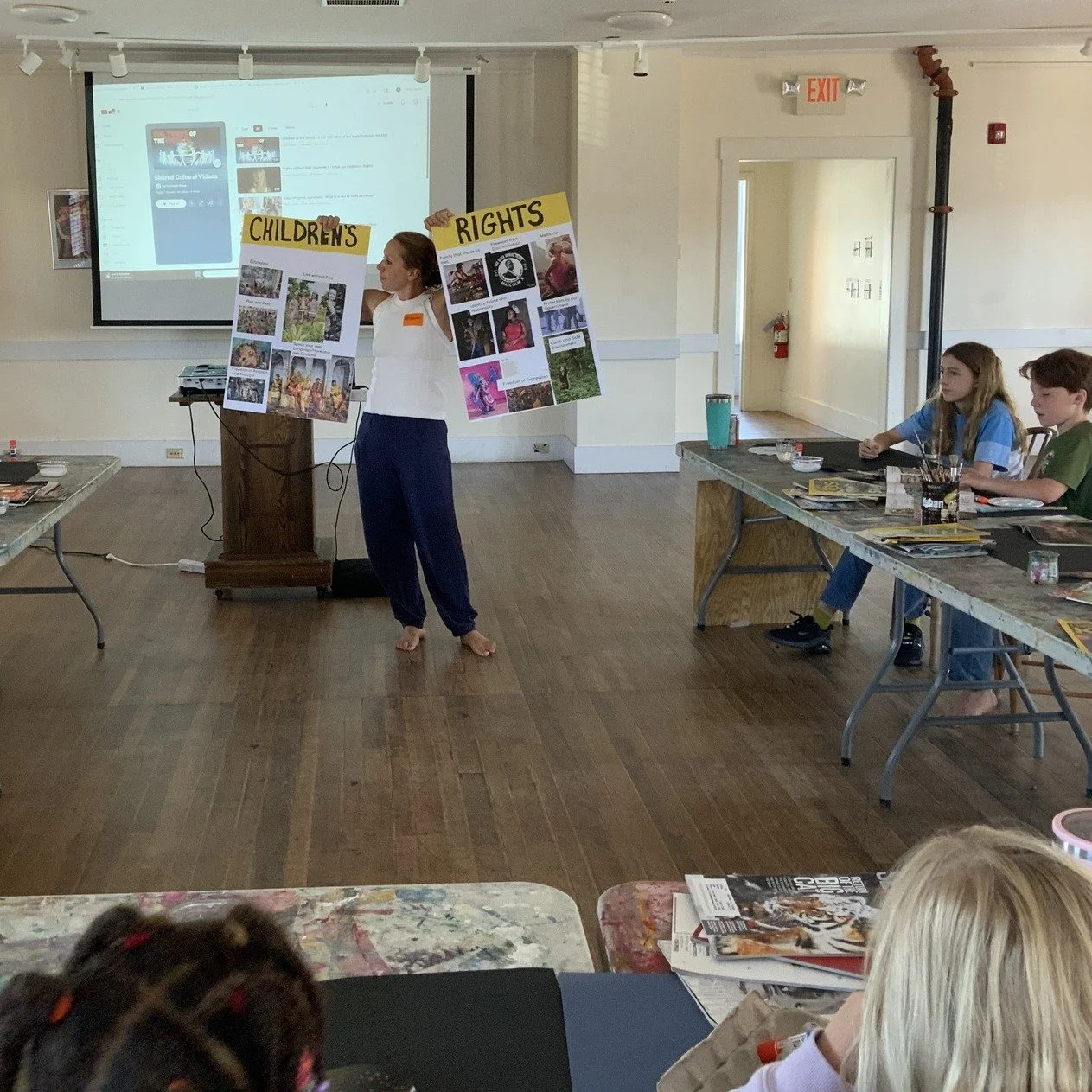 πβ¨ Something incredible is happening on Wednesdays at River Arts! π¨
Our Art Across Borders afterschool program is in full swing — and it’s all about creativity, connection, and kids finding the power of their voices. π«
Each week, stu